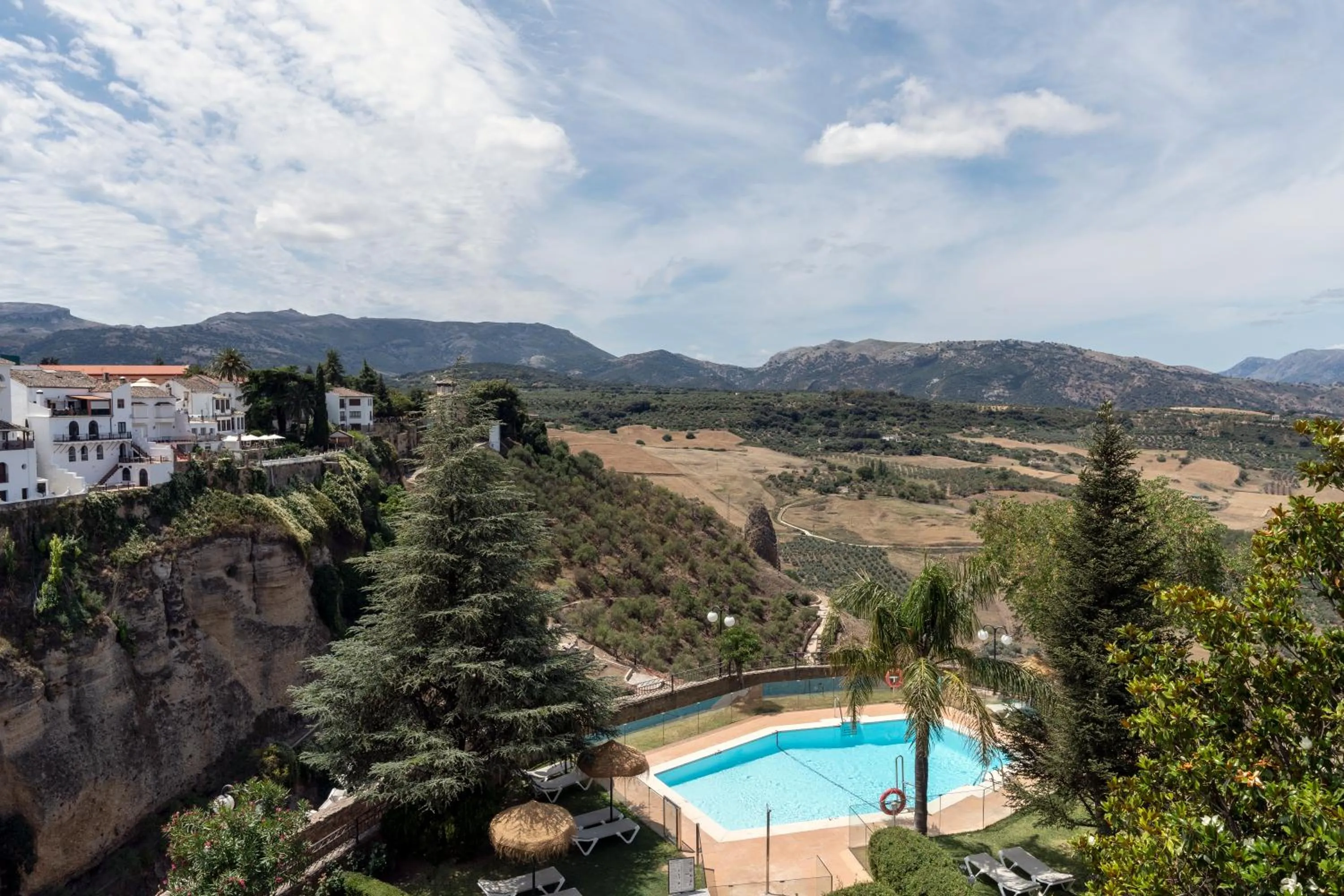 Swimming pool in Parador de Ronda