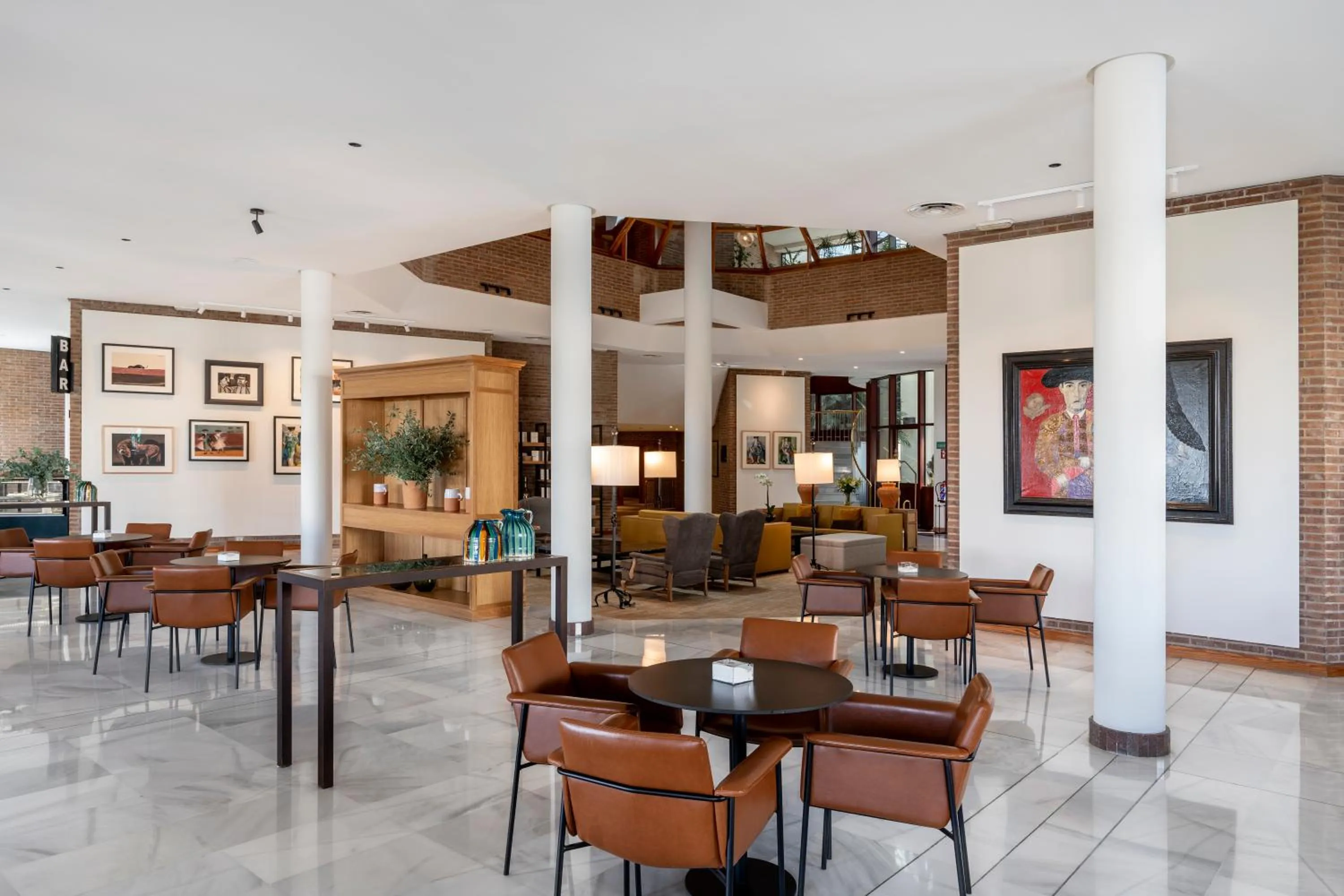 Communal lounge/ TV room in Parador de Ronda