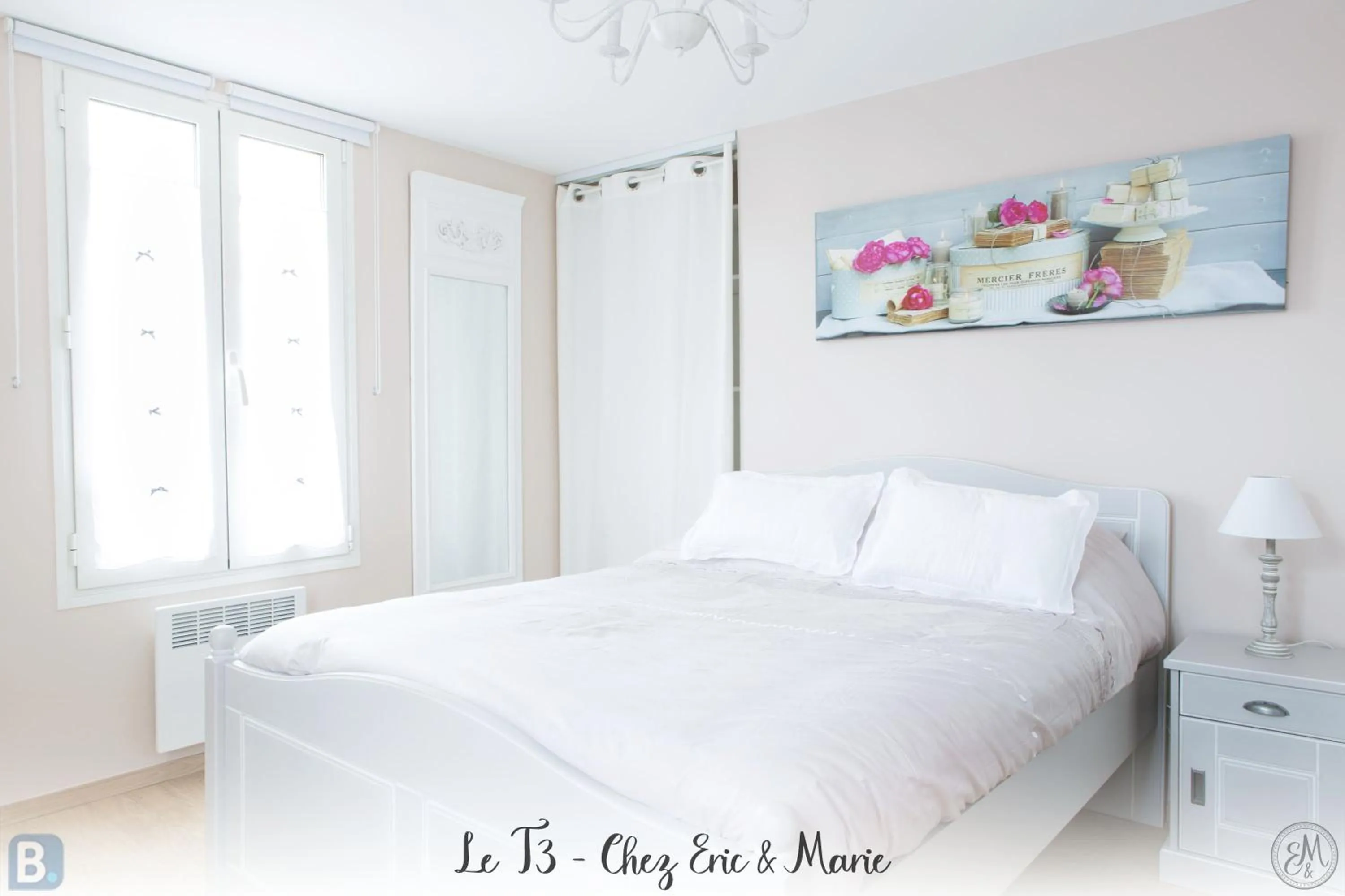 Bedroom, Bed in Les Maisons de Maje - Le T2-T3