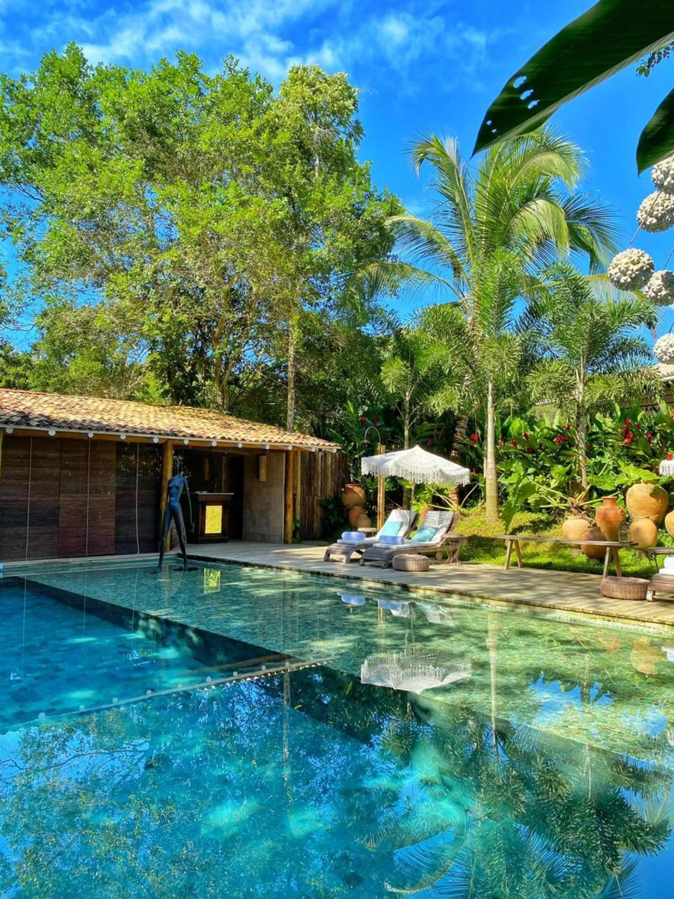 Swimming pool in Hotel Boutique Perainda