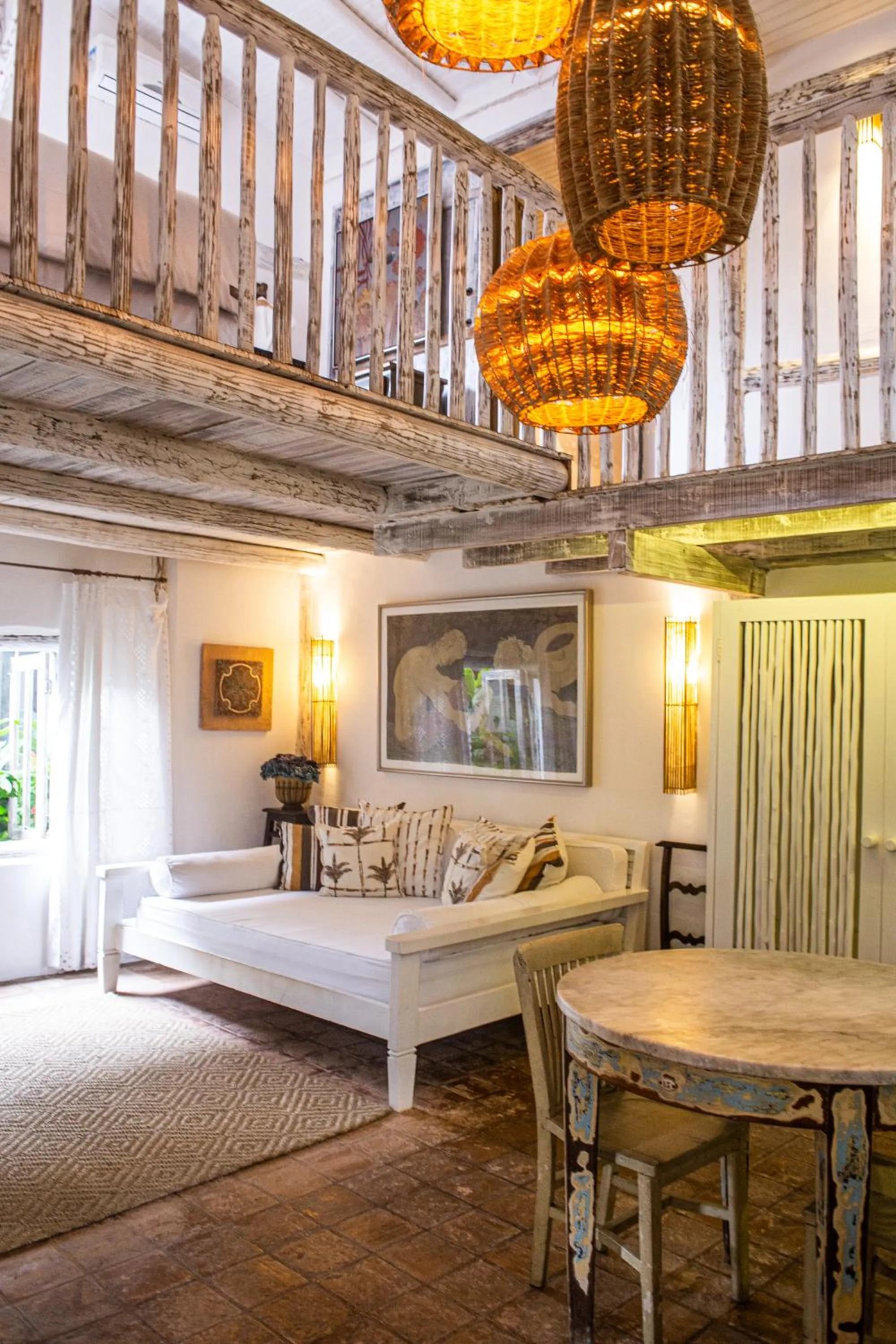 Living room, Bed in Hotel Boutique Perainda