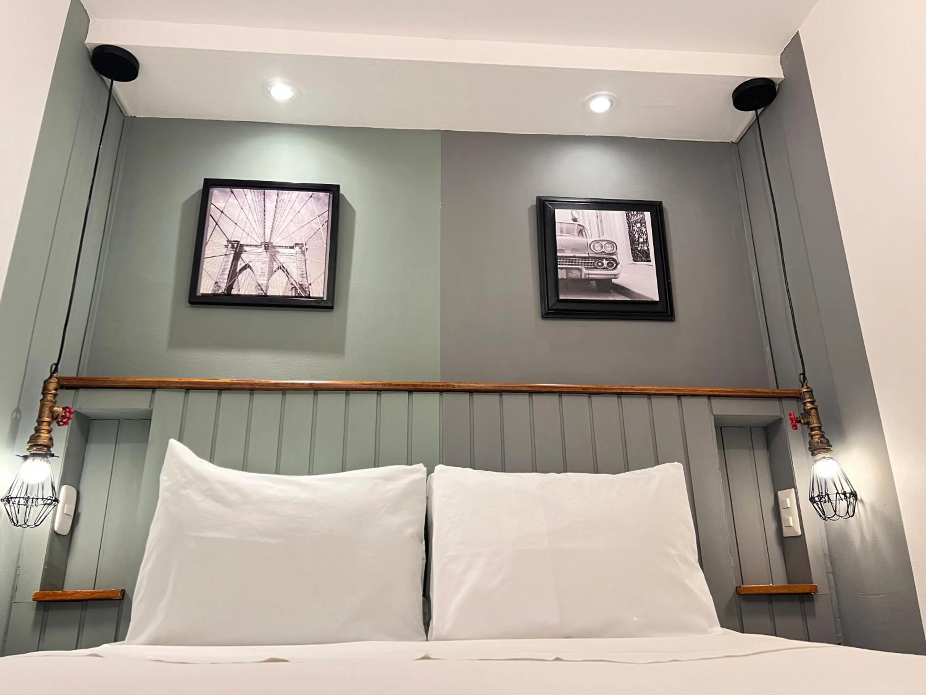 Bed in La Casa del Viajero