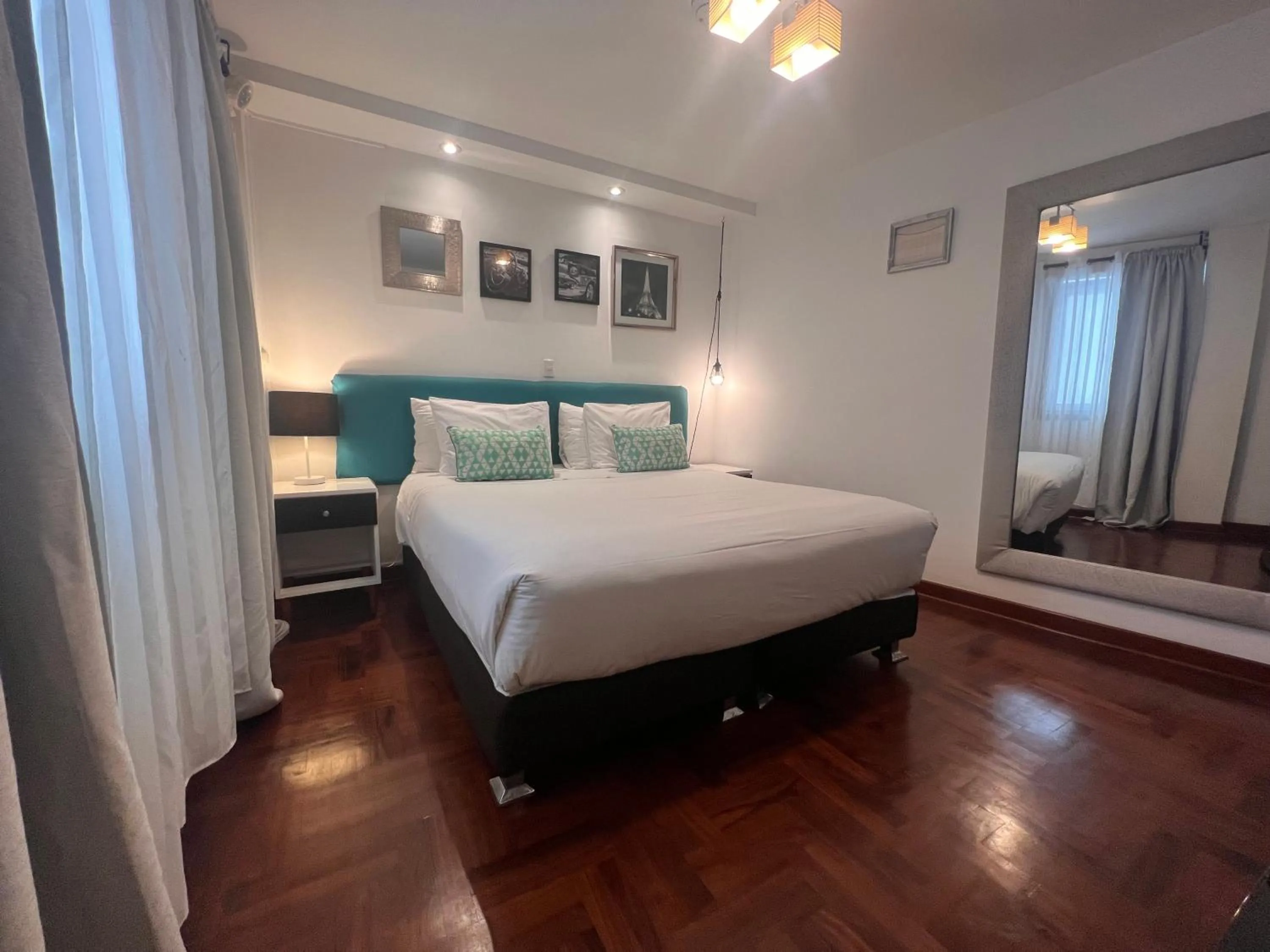 Bed in La Casa del Viajero