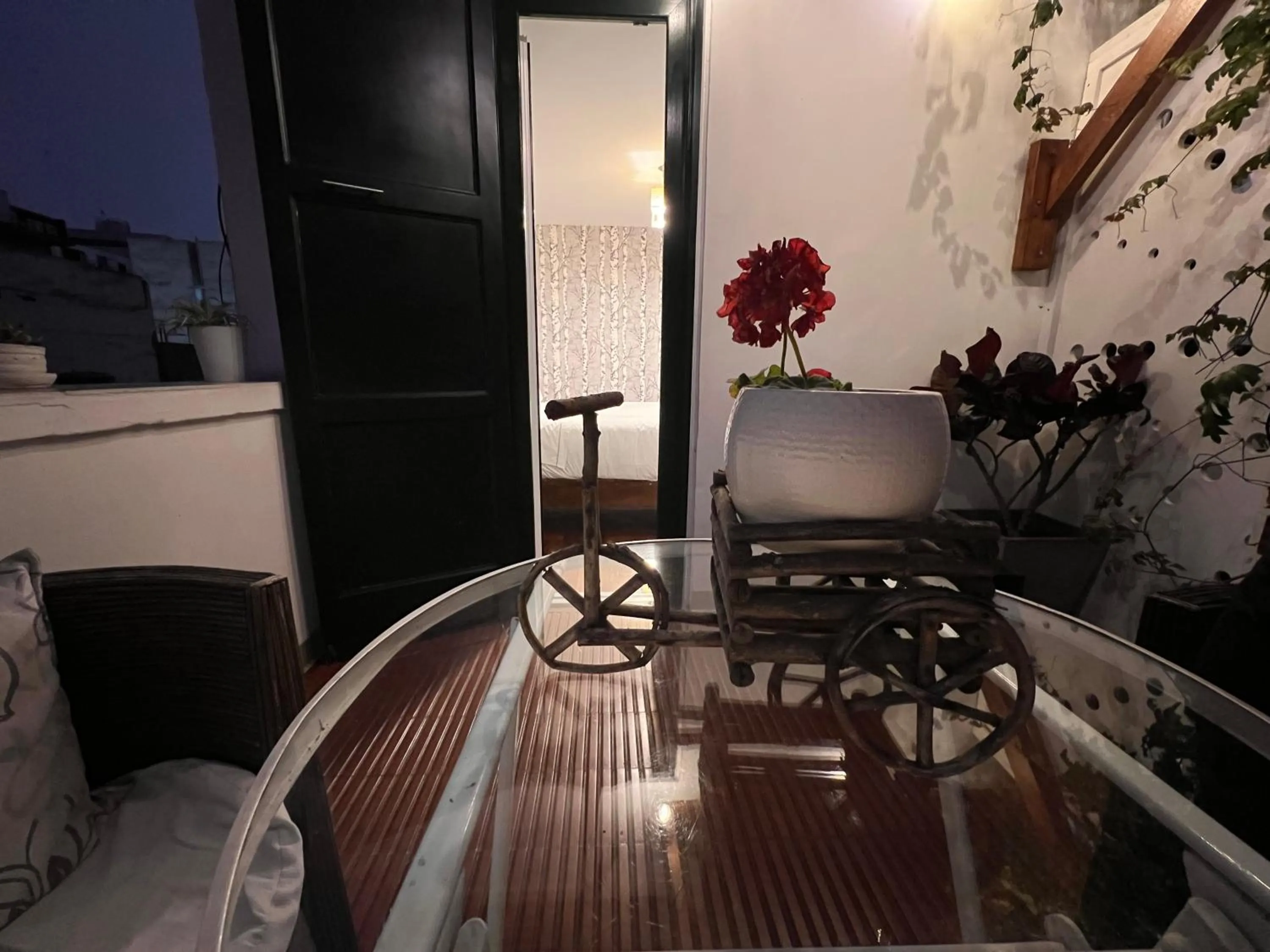 Balcony/Terrace in La Casa del Viajero