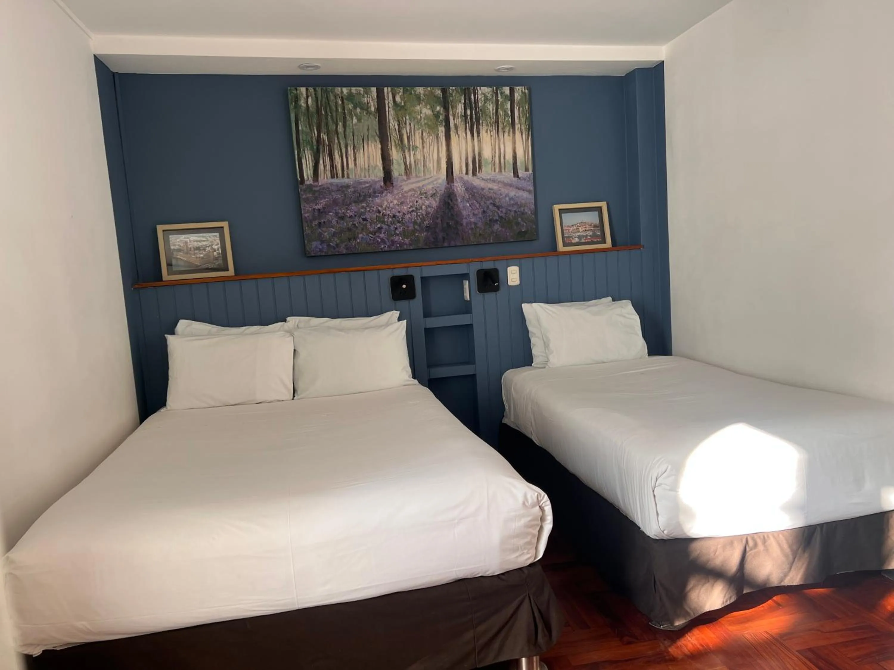 Bed in La Casa del Viajero