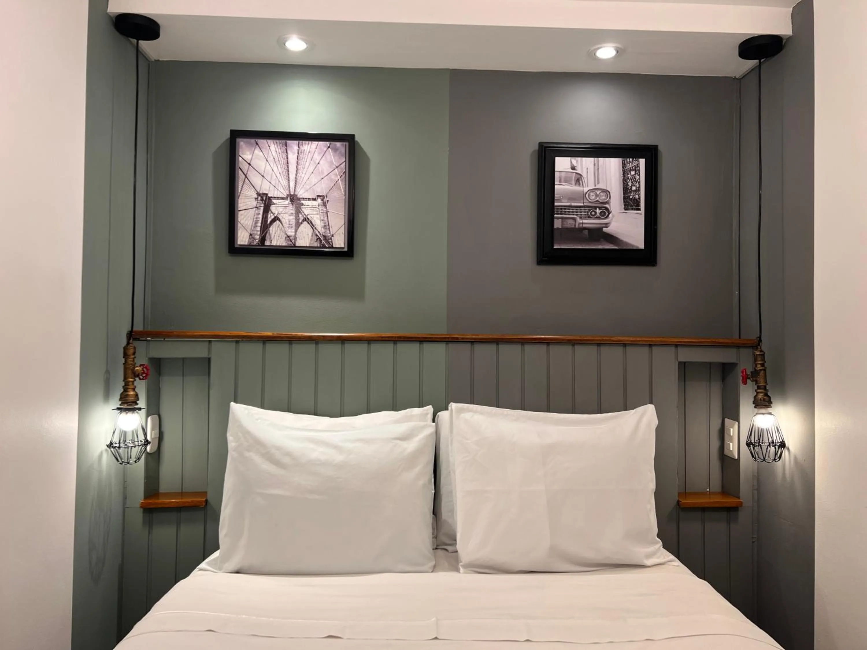 Bed in La Casa del Viajero