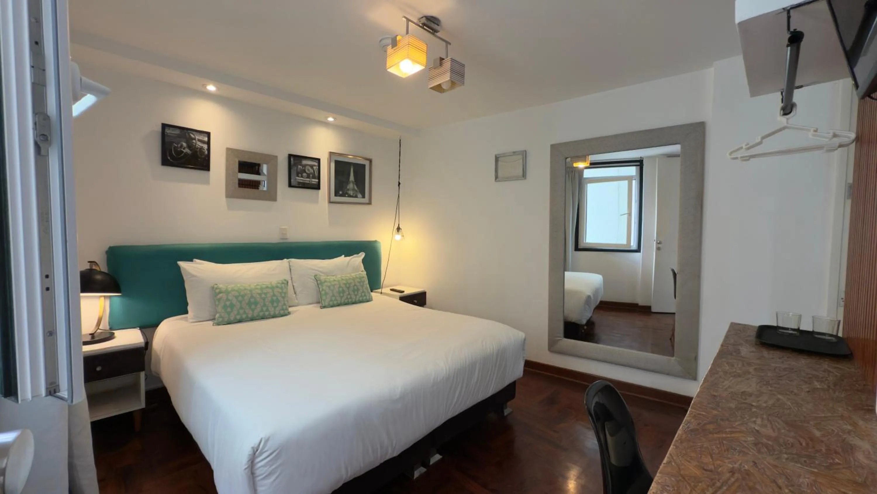 Bed in La Casa del Viajero