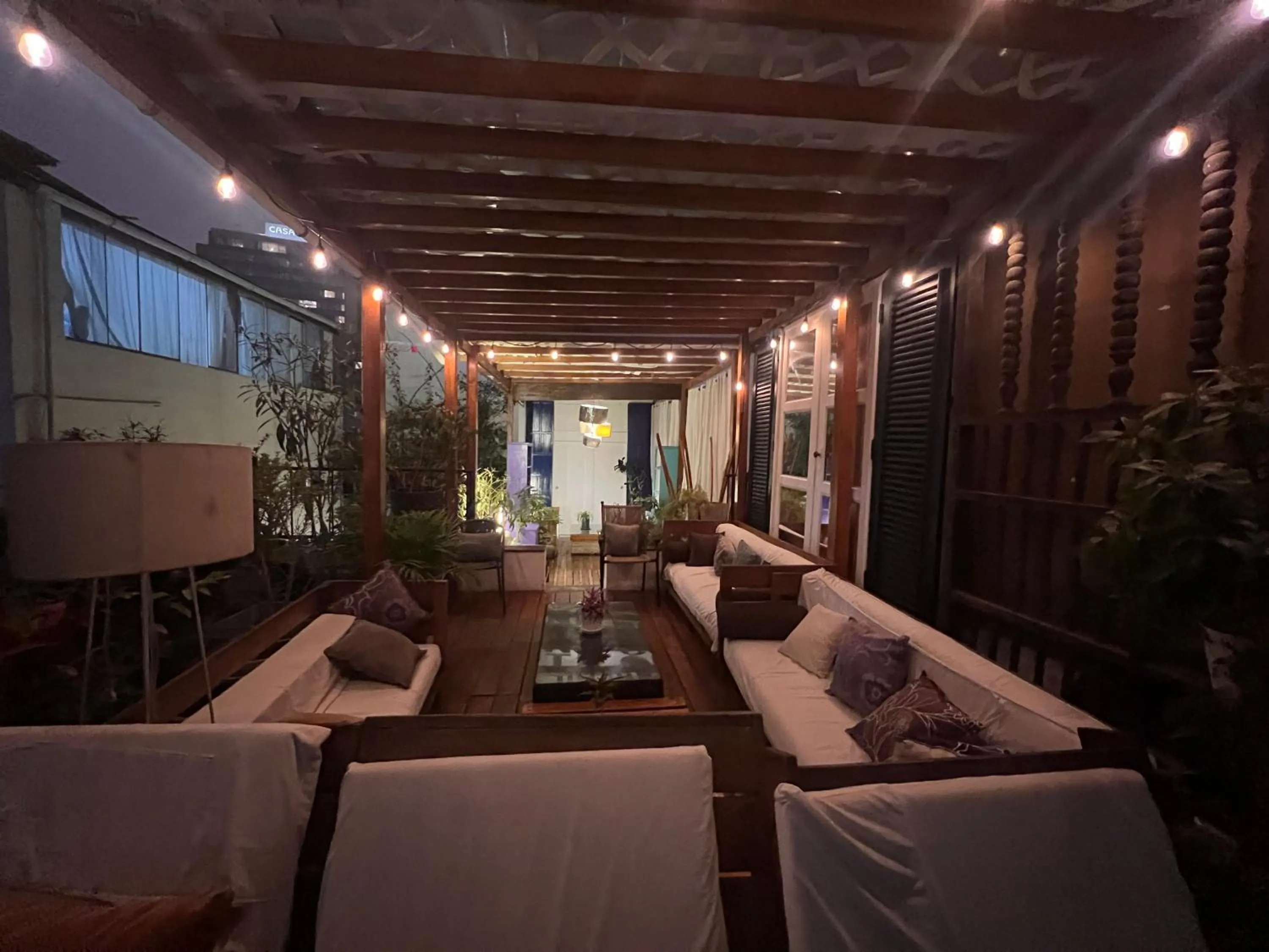 Balcony/Terrace in La Casa del Viajero