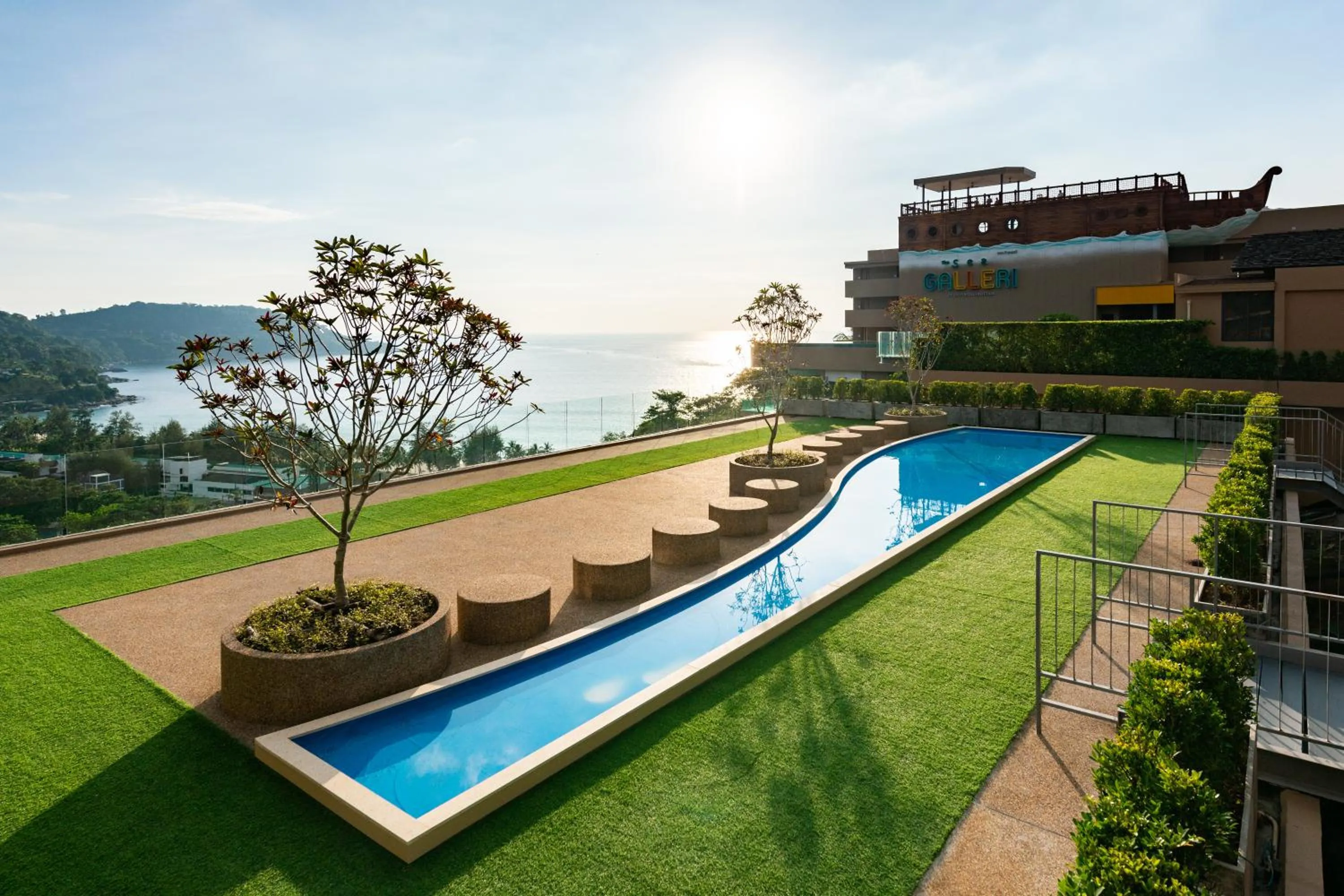 Patio, Pool View in The Sea Galleri by Katathani