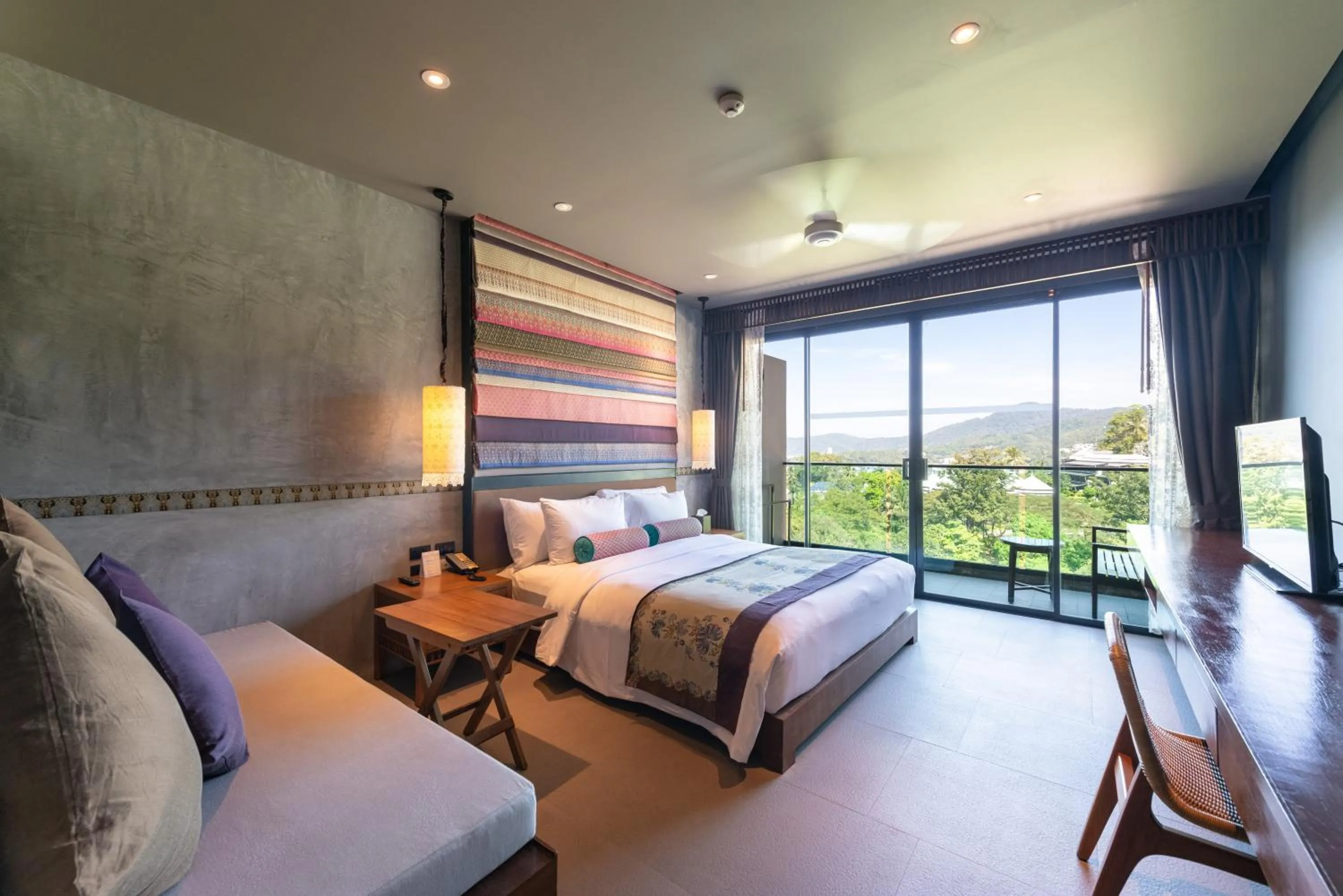 Seating area in The Sea Galleri by Katathani