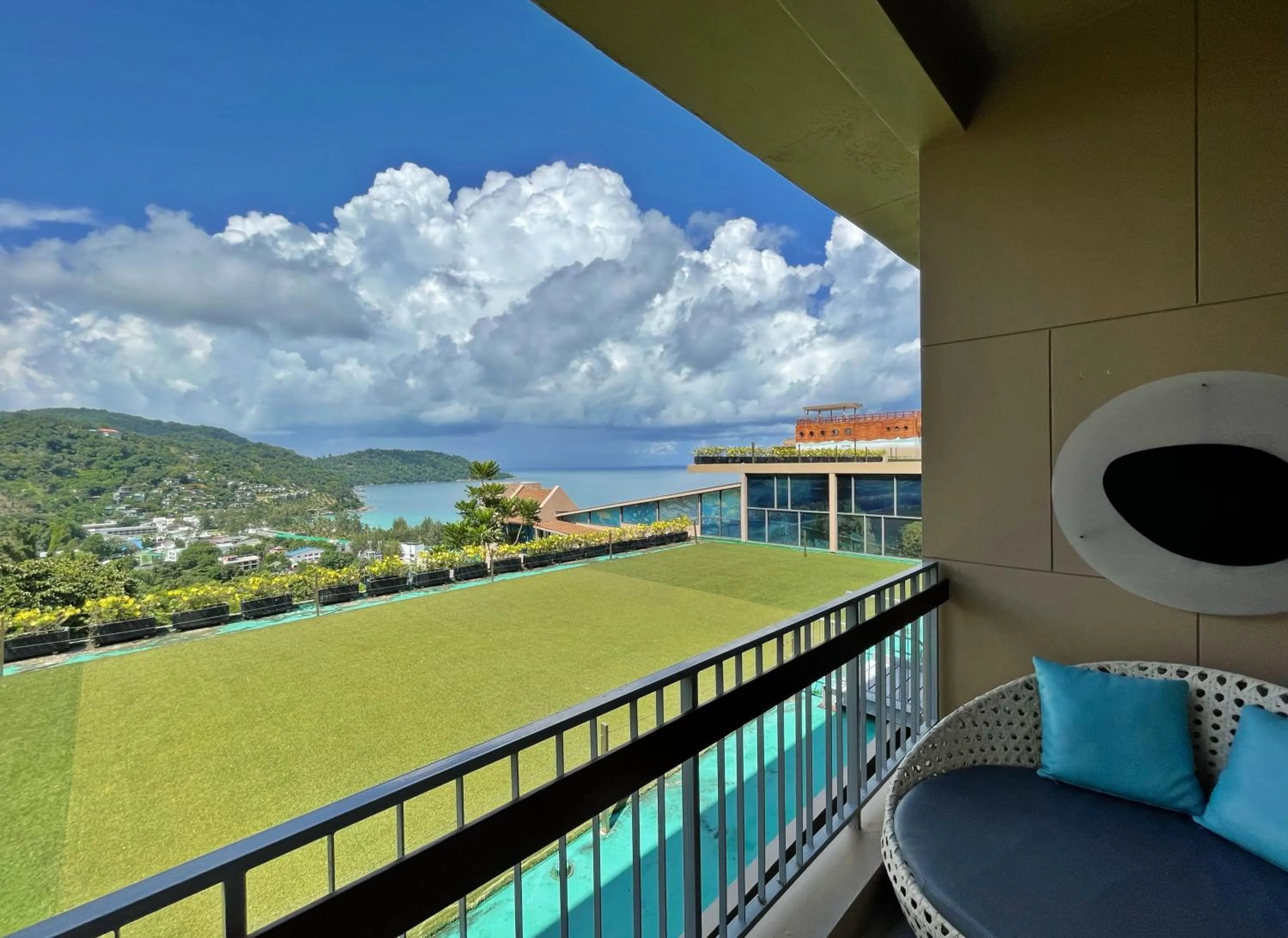 View (from property/room), Balcony/Terrace in The Sea Galleri by Katathani