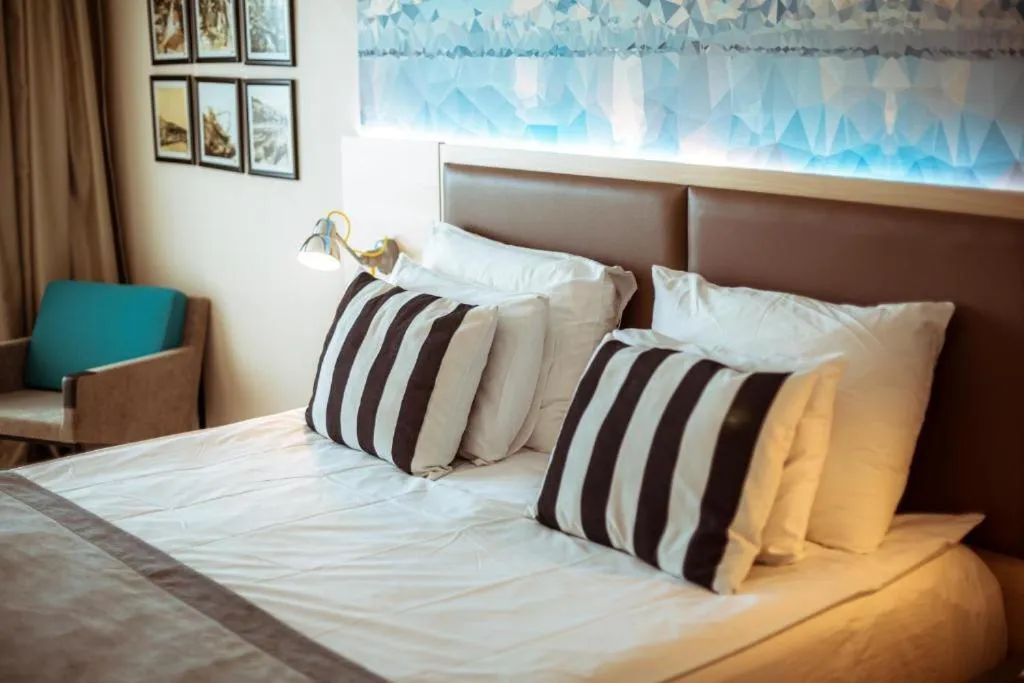 Bedroom, Bed in Sunprime C-Lounge - Adult Only