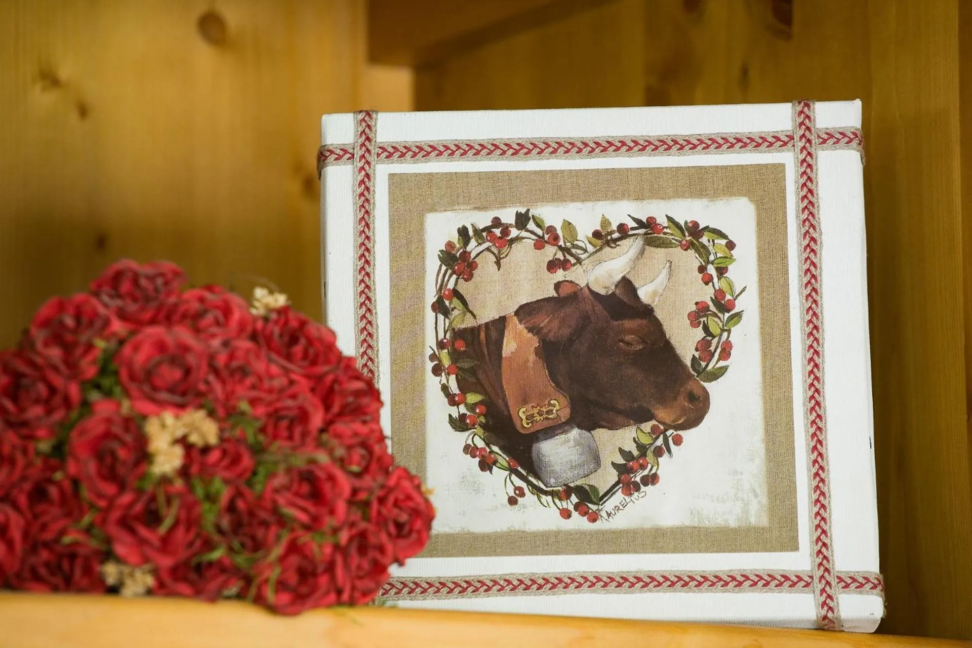 Decorative detail in Hotel La Crémaillère