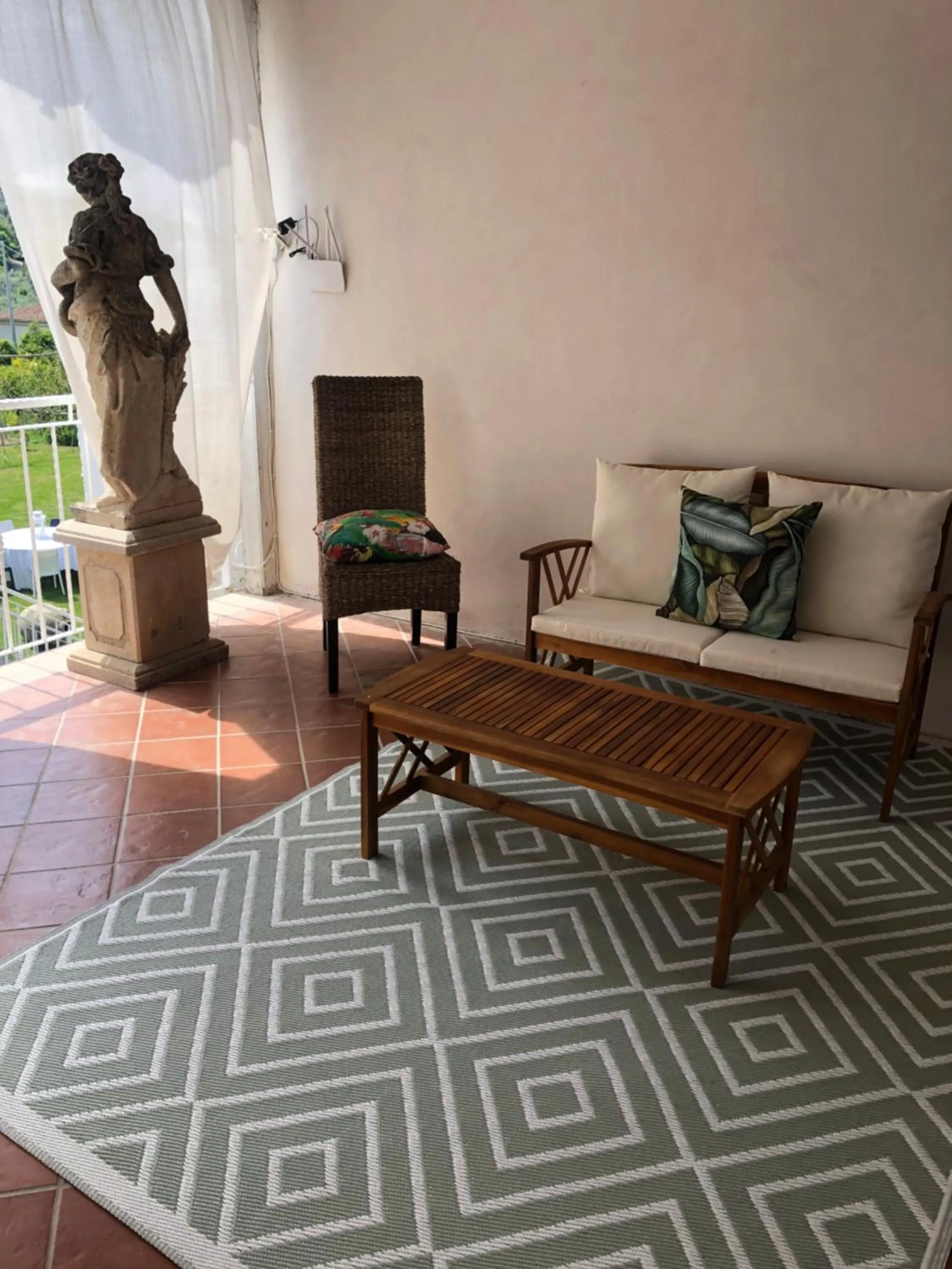 Living room in Villa Giovanna