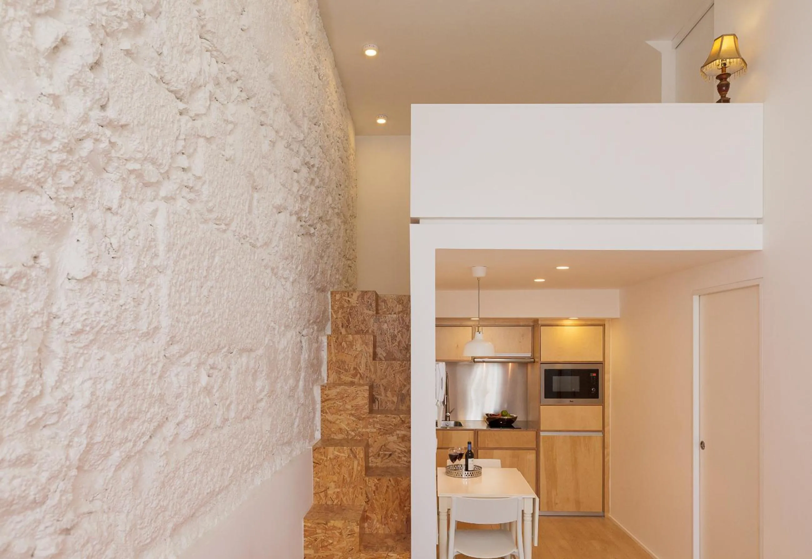 Kitchen or kitchenette in Bemyguest - Loft Guest House Jardim das Mães Charming