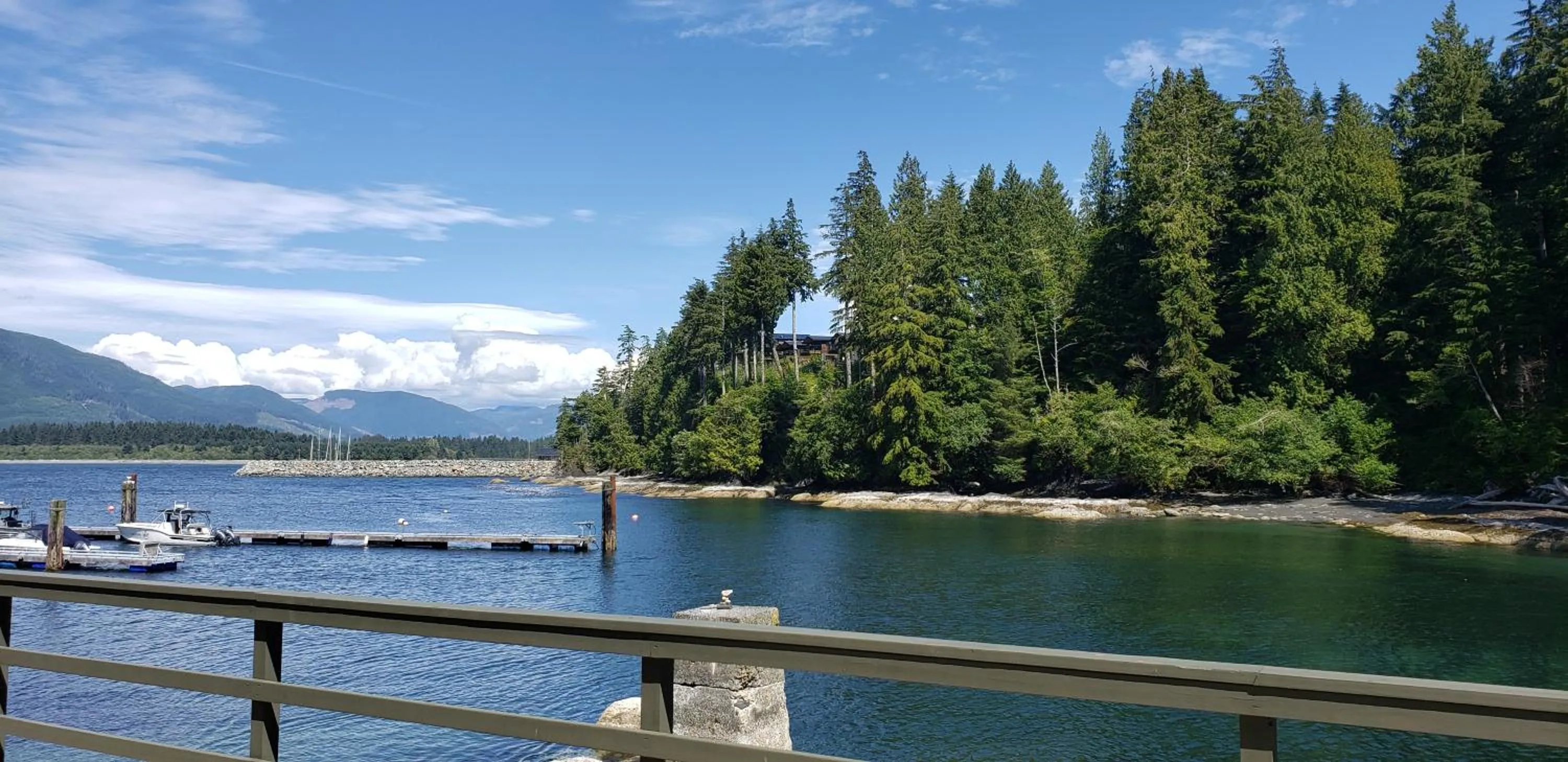 Sea view in A Shack In The Woods