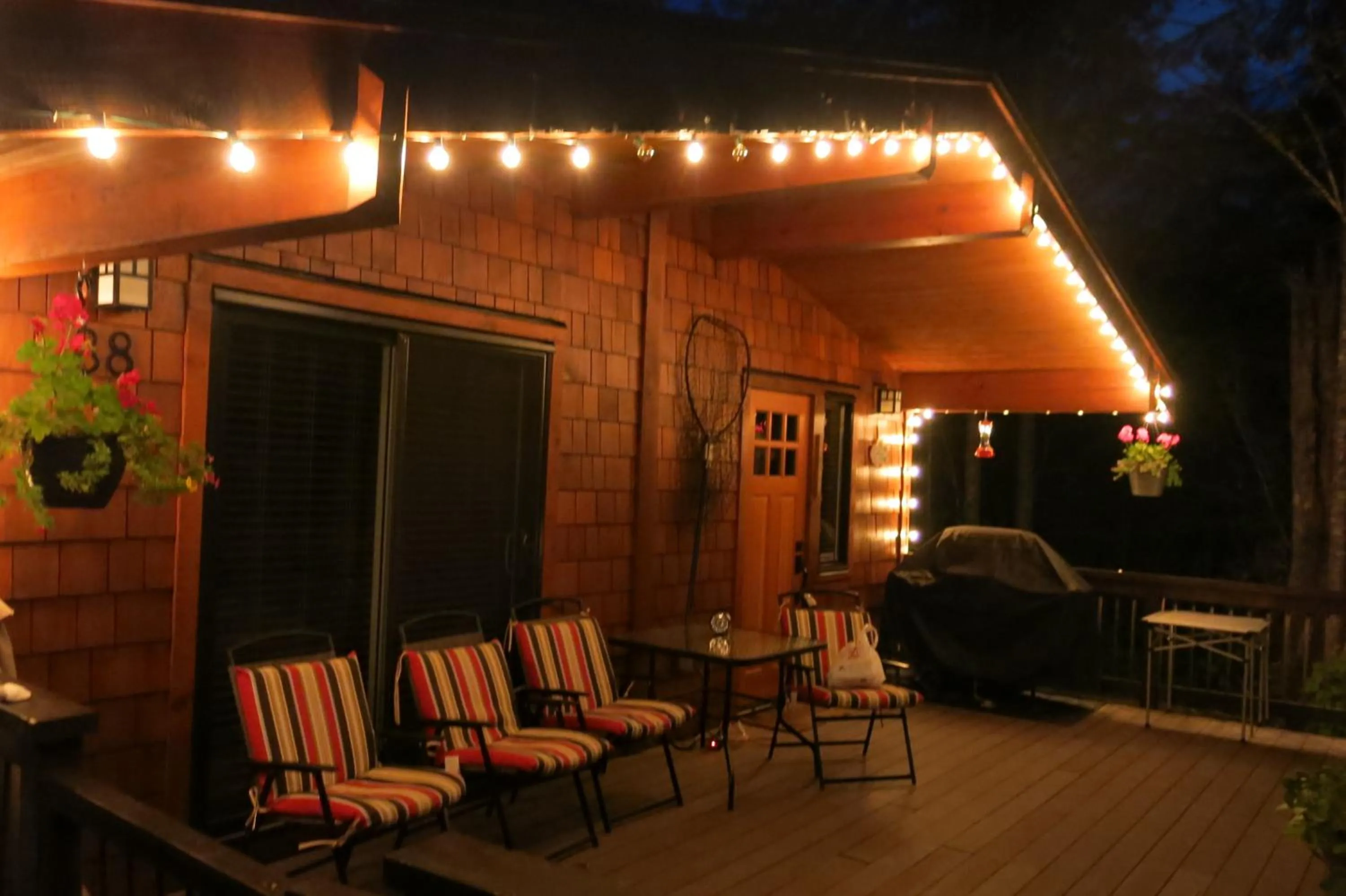 Patio in A Shack In The Woods