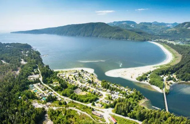 Natural landscape in A Shack In The Woods