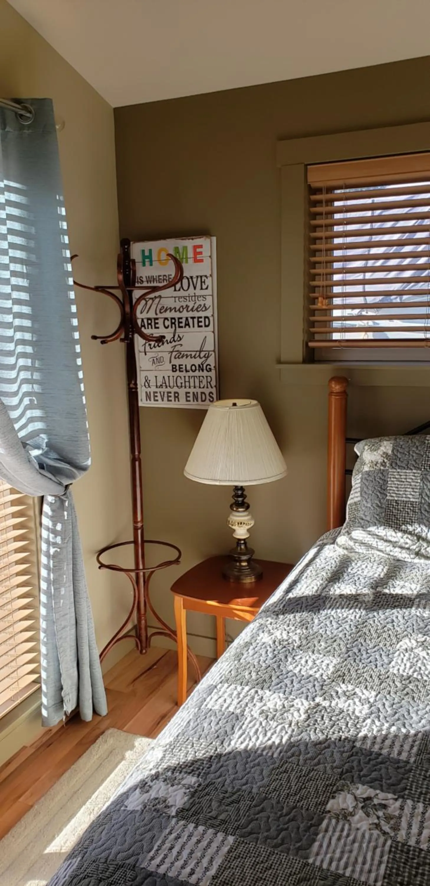 Bedroom, Bed in A Shack In The Woods