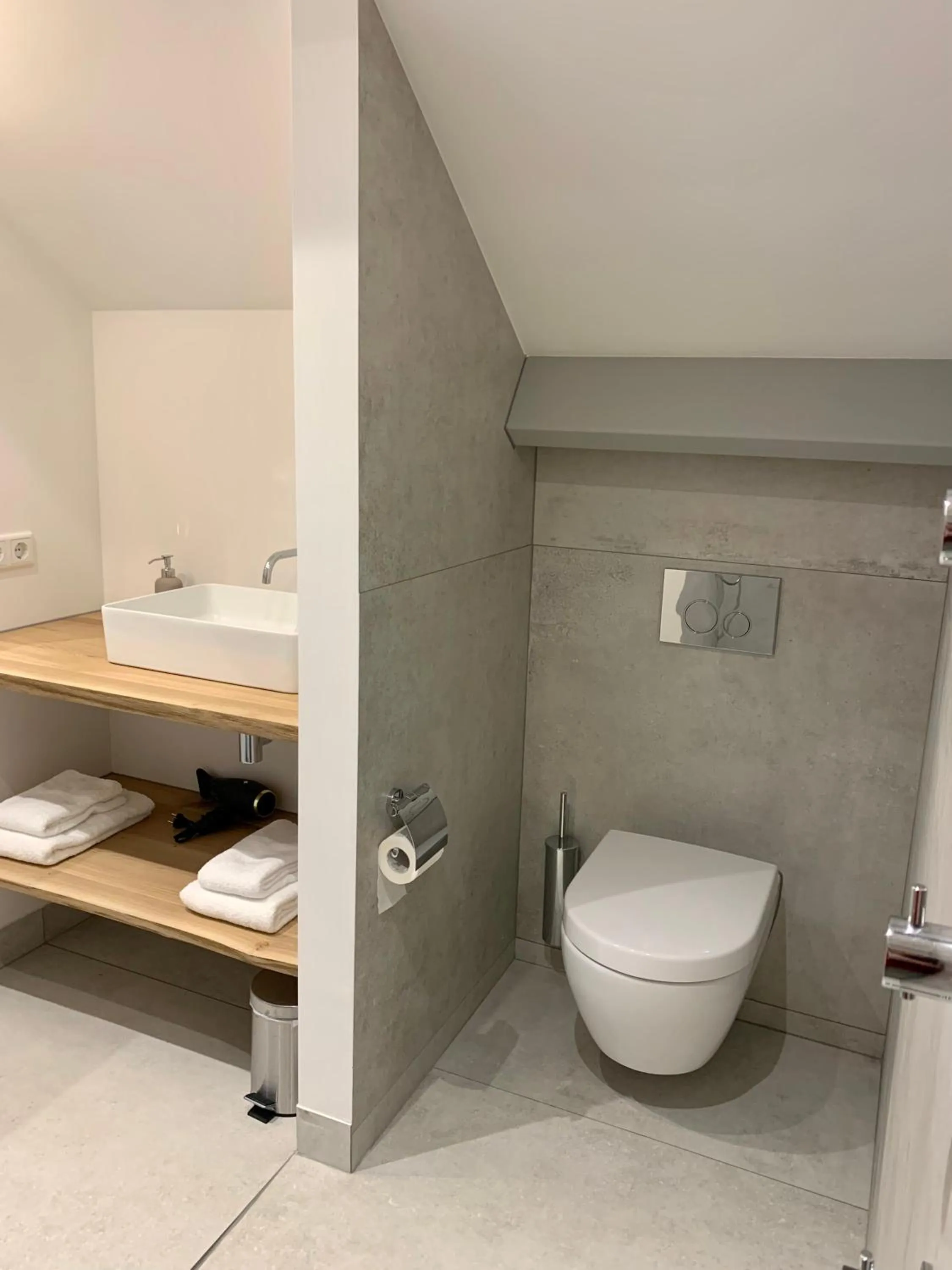 Toilet in Bed & Breakfast Karakter