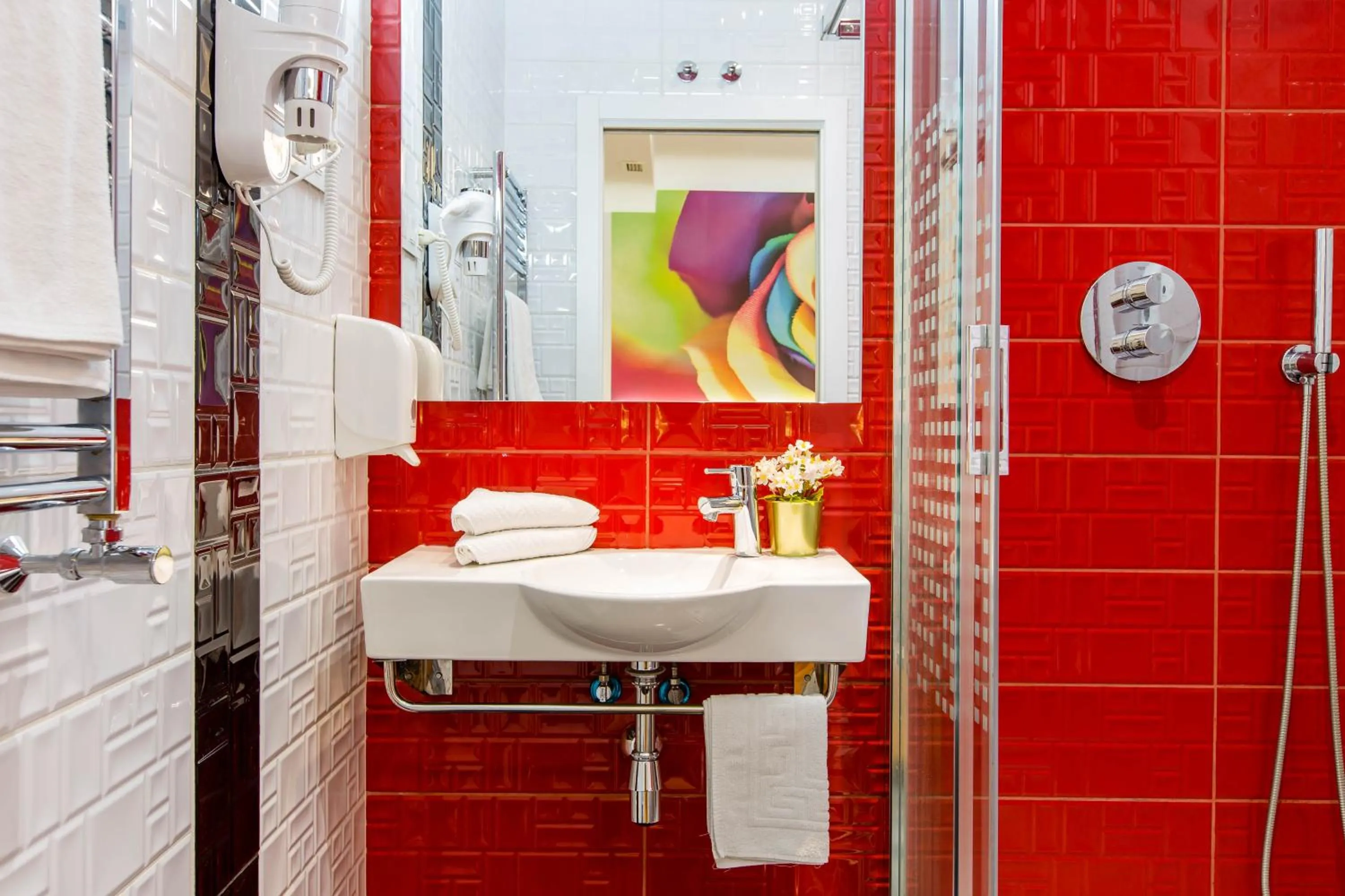 Bathroom in Hostal Sol Square Madrid