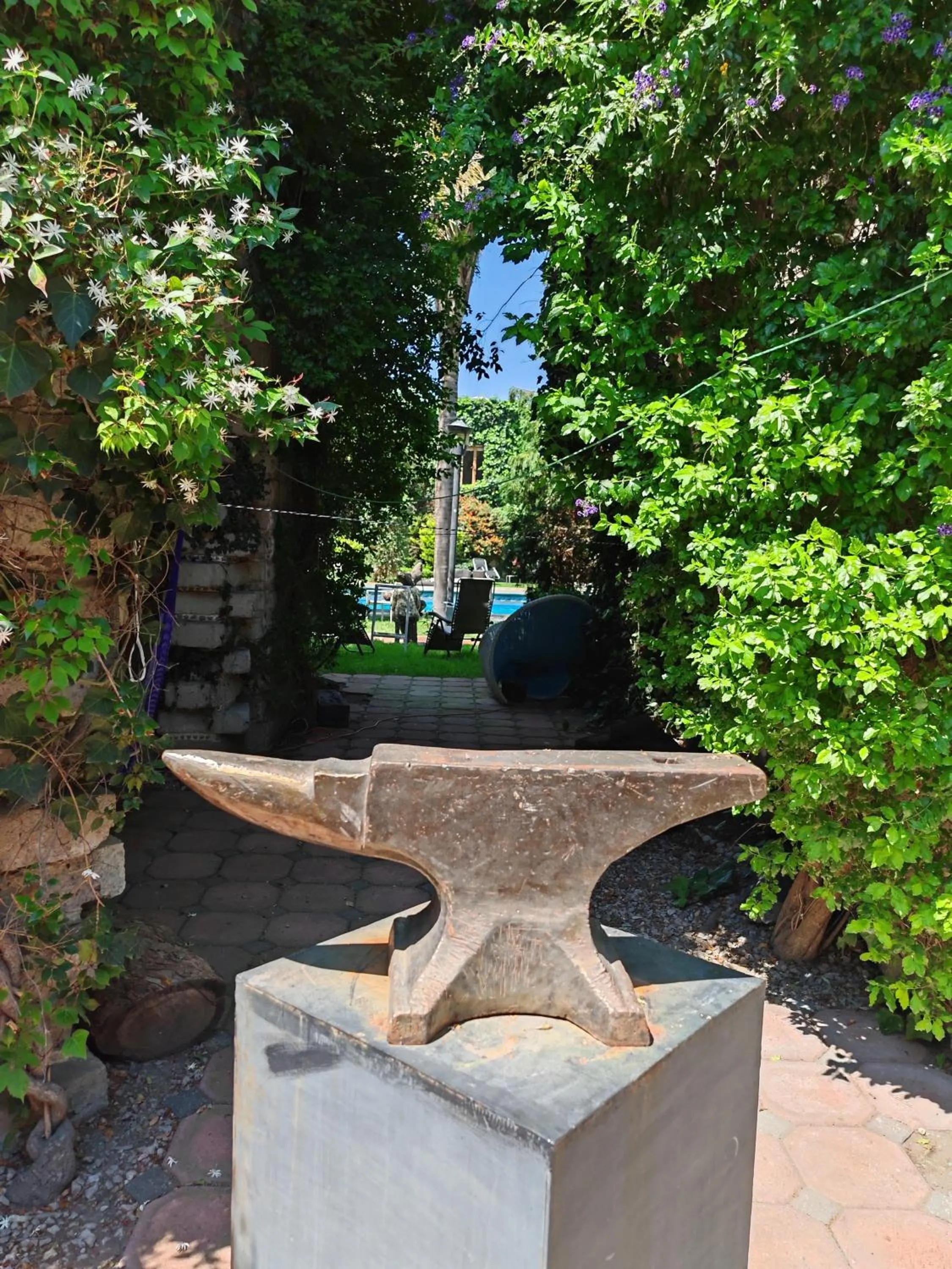 Garden in Mansion Tepotzotlan