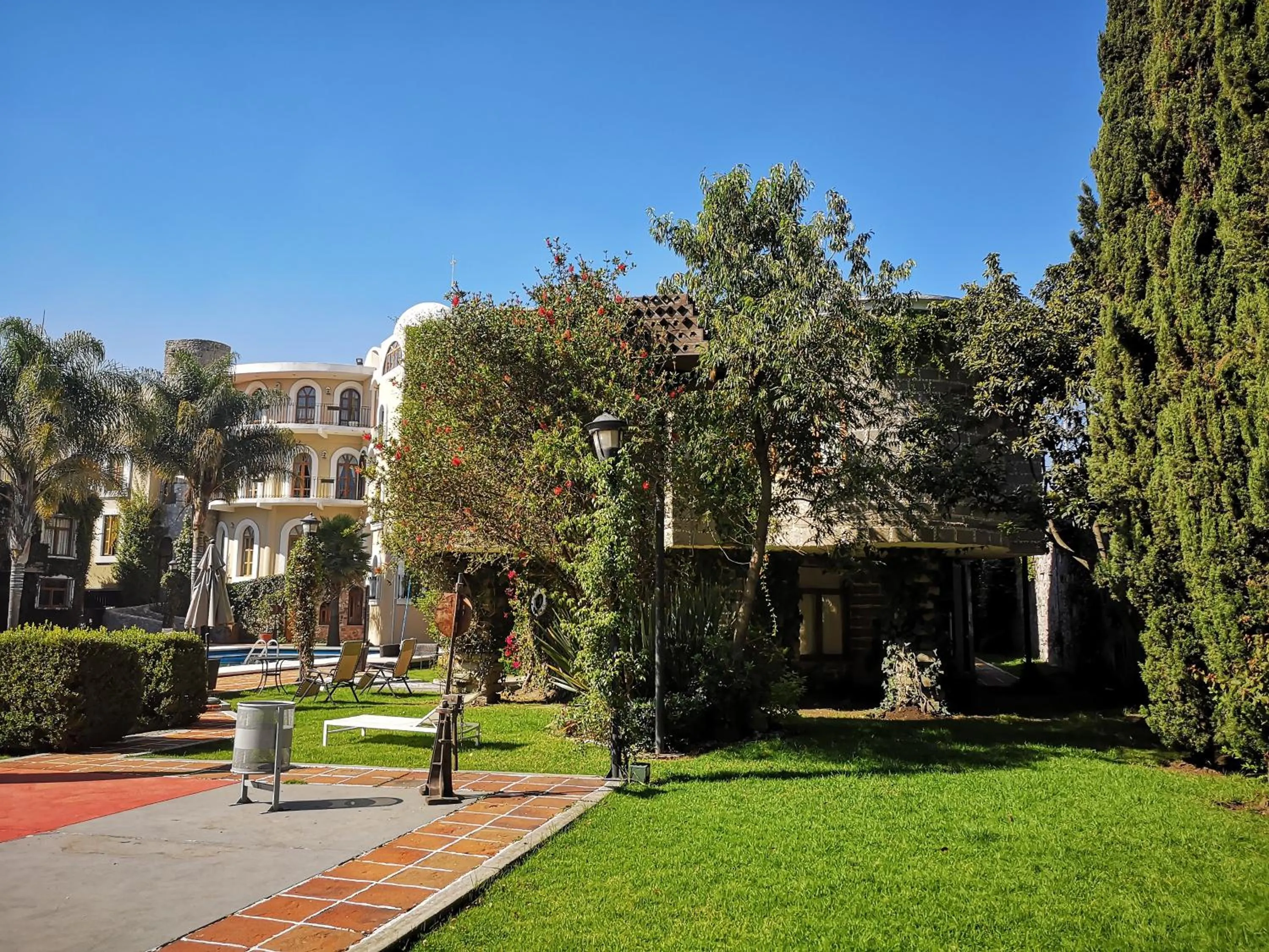 Garden in Mansion Tepotzotlan