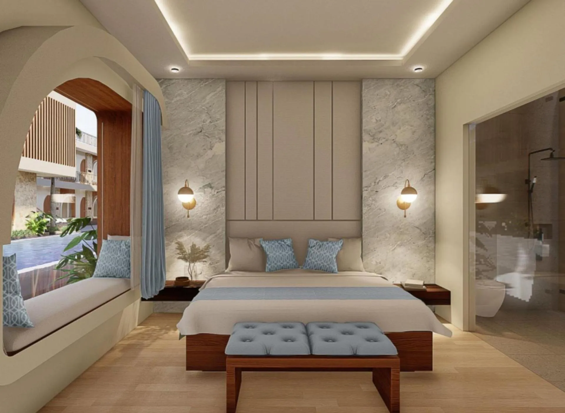 Bed in La Tropica Canggu Bali By Kanaya Hospitality