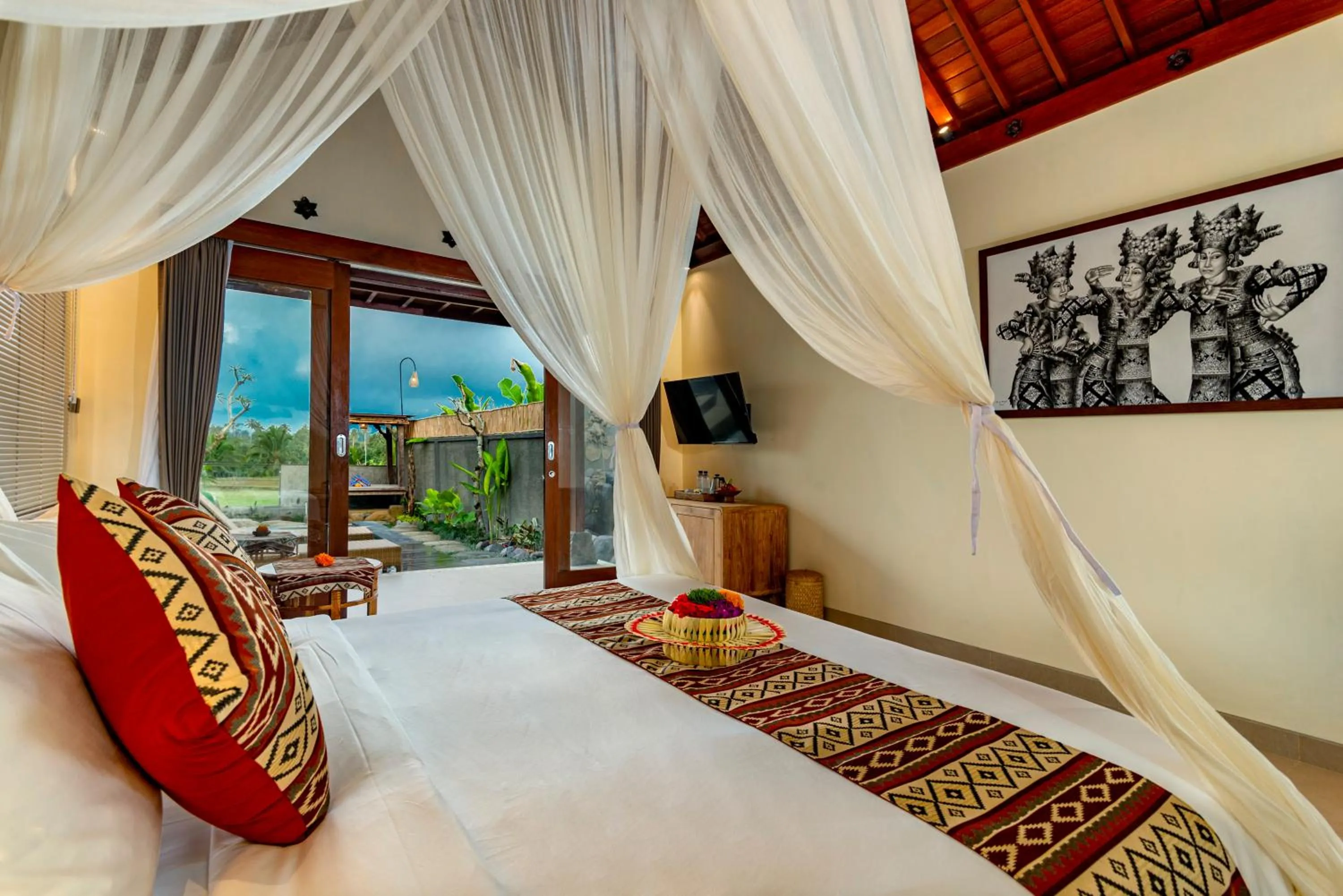 Bedroom, Bed in Shankara Villa Ubud by Dhananjaya Hospitality