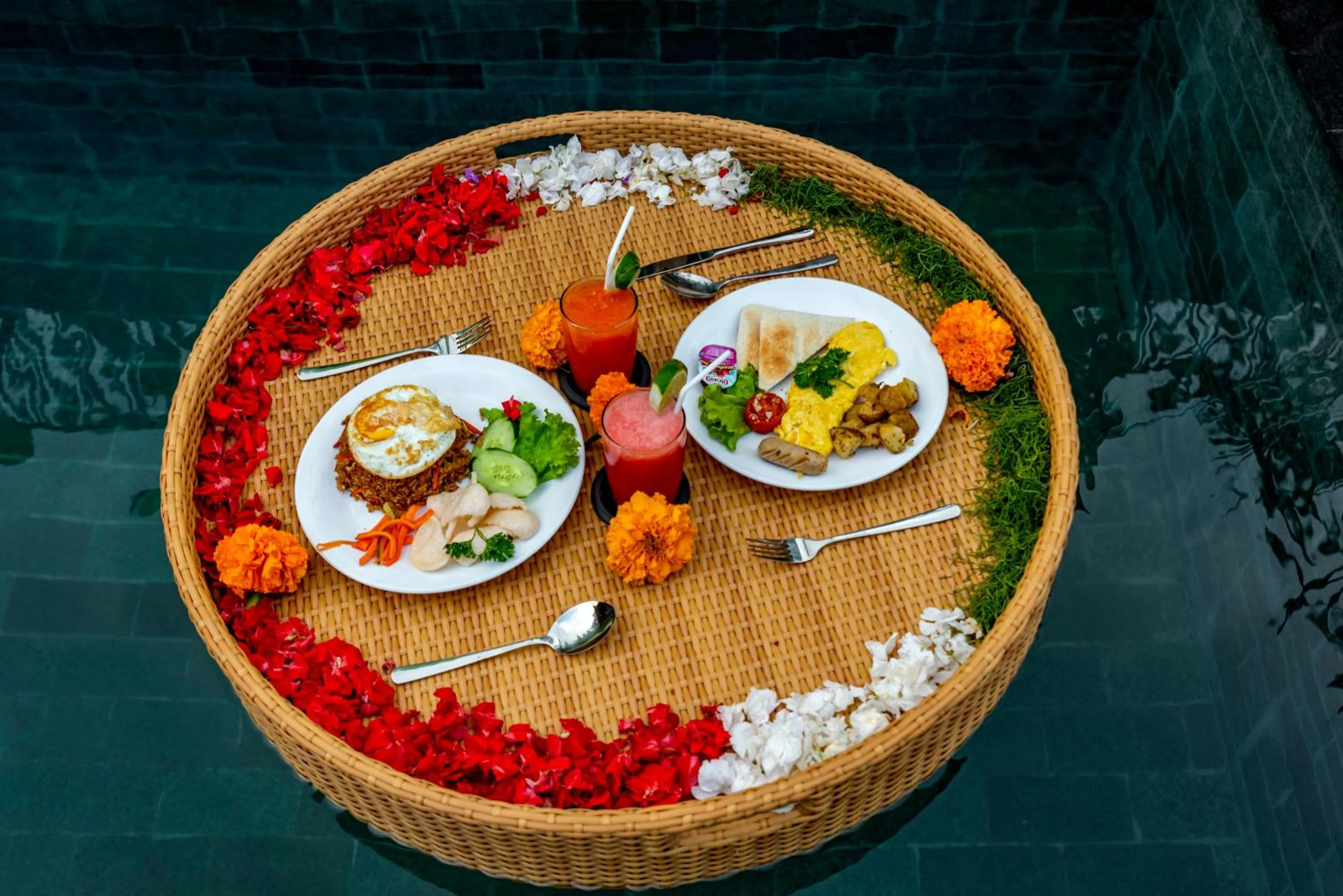 Breakfast in Shankara Villa Ubud by Dhananjaya Hospitality