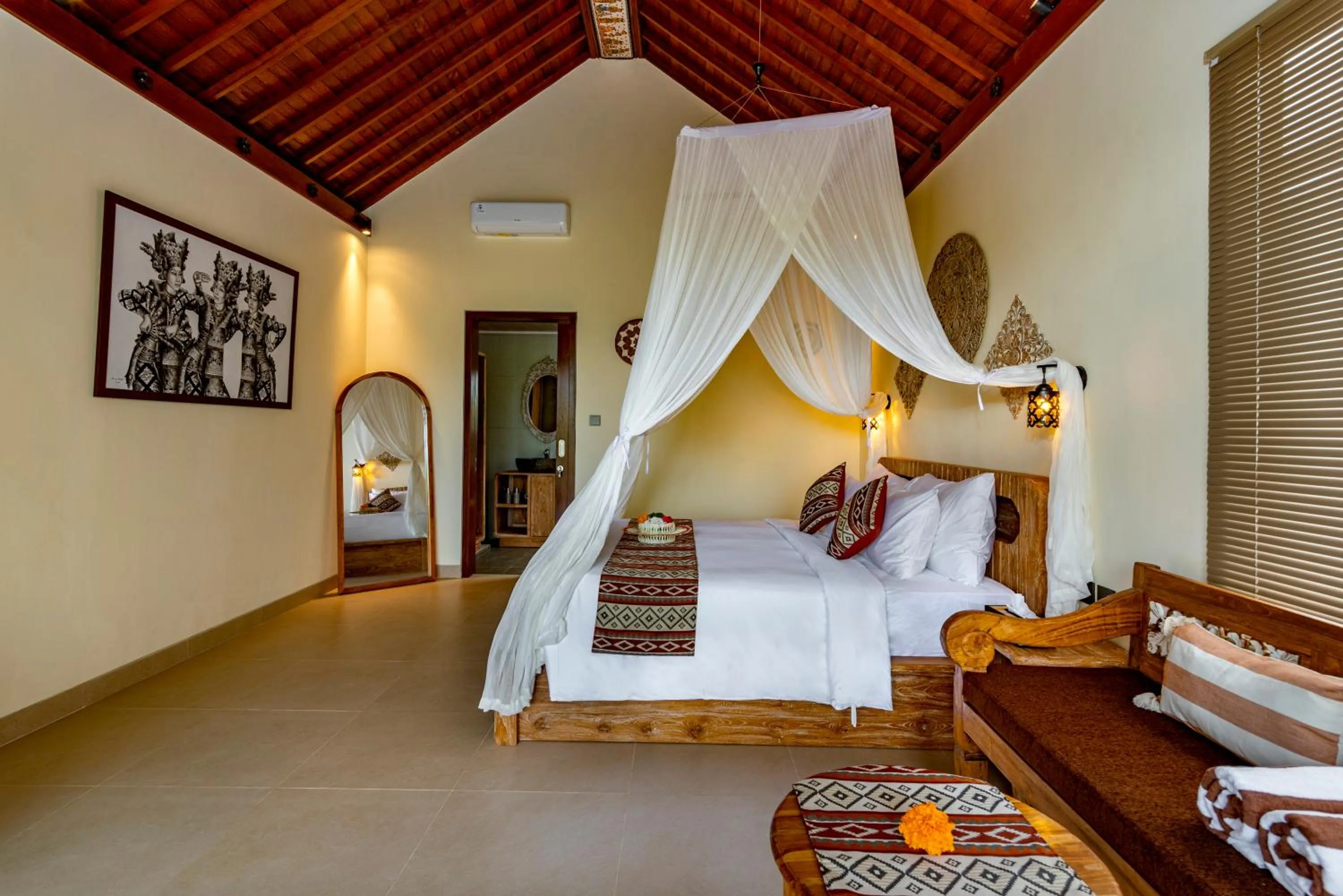 Bedroom, Bed in Shankara Villa Ubud by Dhananjaya Hospitality