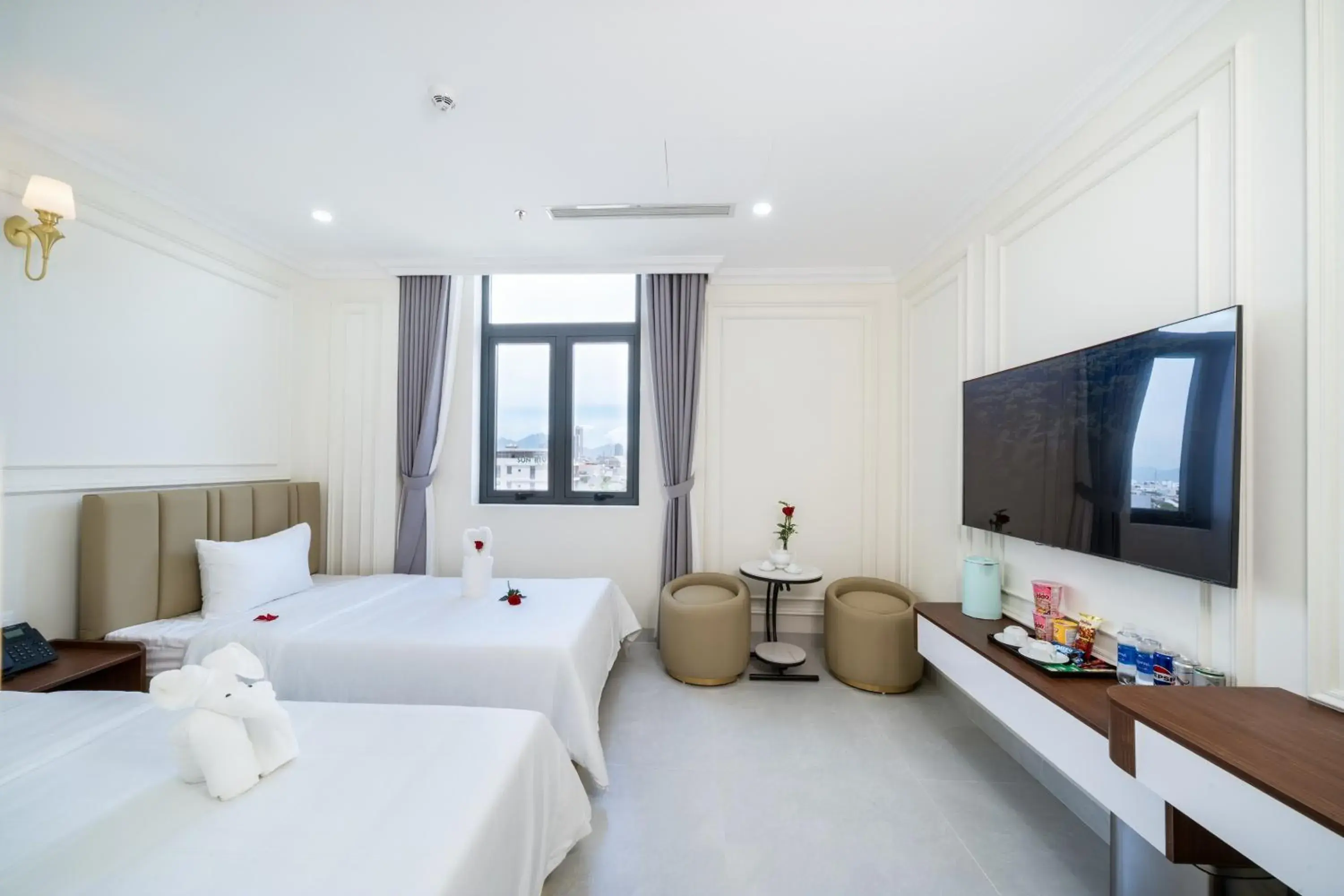 Deluxe Twin Room in Tourane Boutique Hotel Deluxe Twin Room in Tourane Boutique Hotel