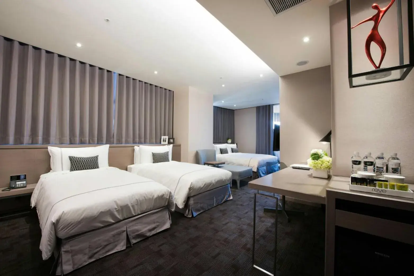 Superior Quadruple Room in Hotel Reve Taichung Superior Quadruple Room in Hotel Reve Taichung