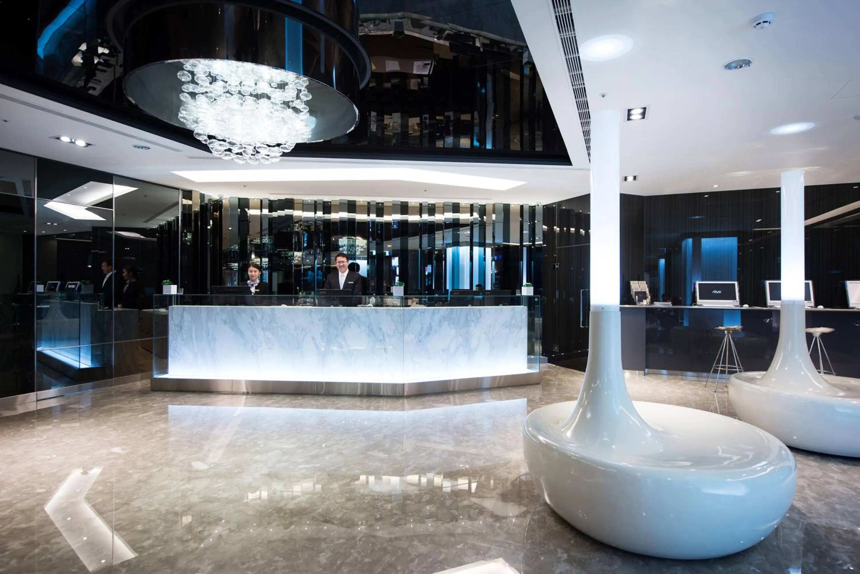 Lobby or reception in Hotel Reve Taichung