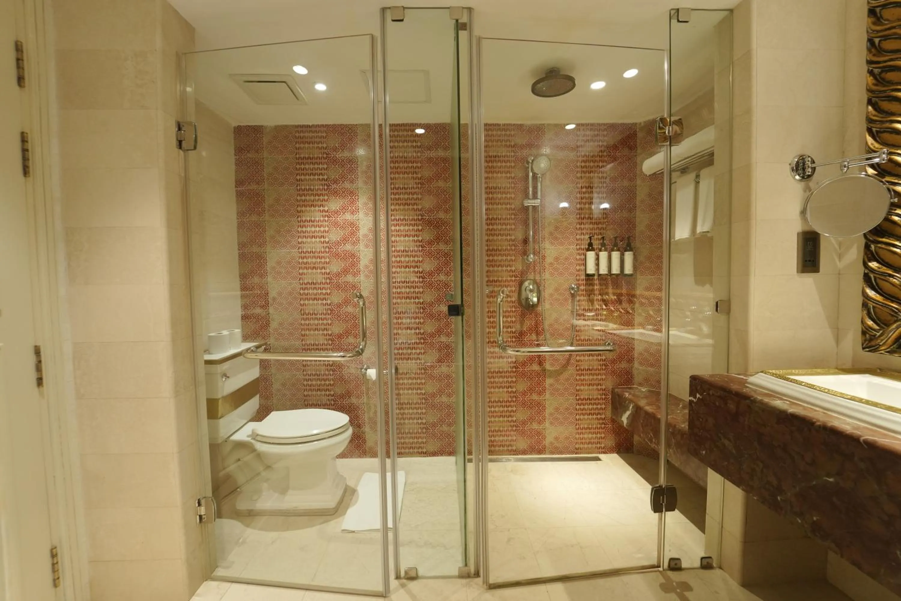 Bathroom in Fragrant Nature Kochi - A Five star Classified Hotel