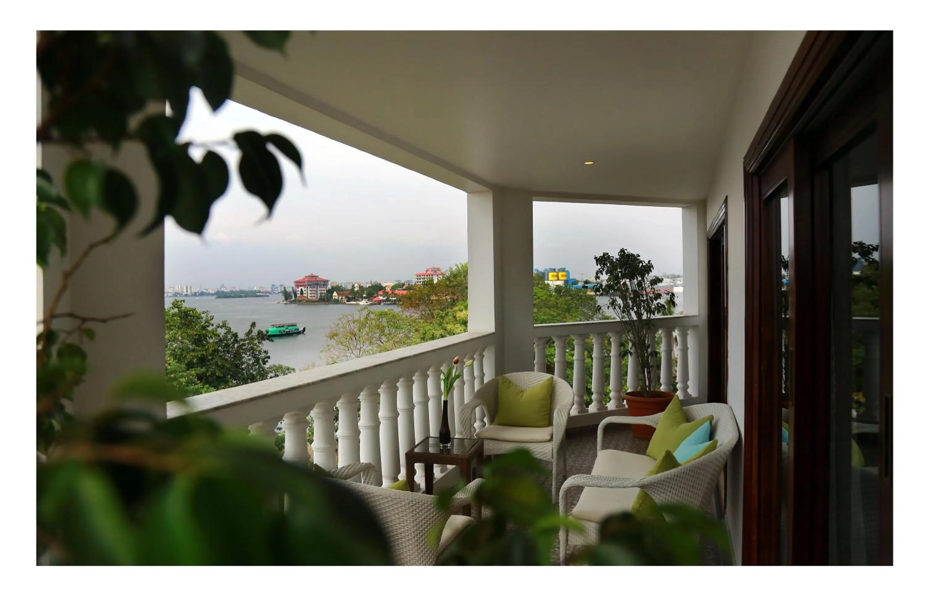 Sea view in Fragrant Nature Kochi - A Five star Classified Hotel