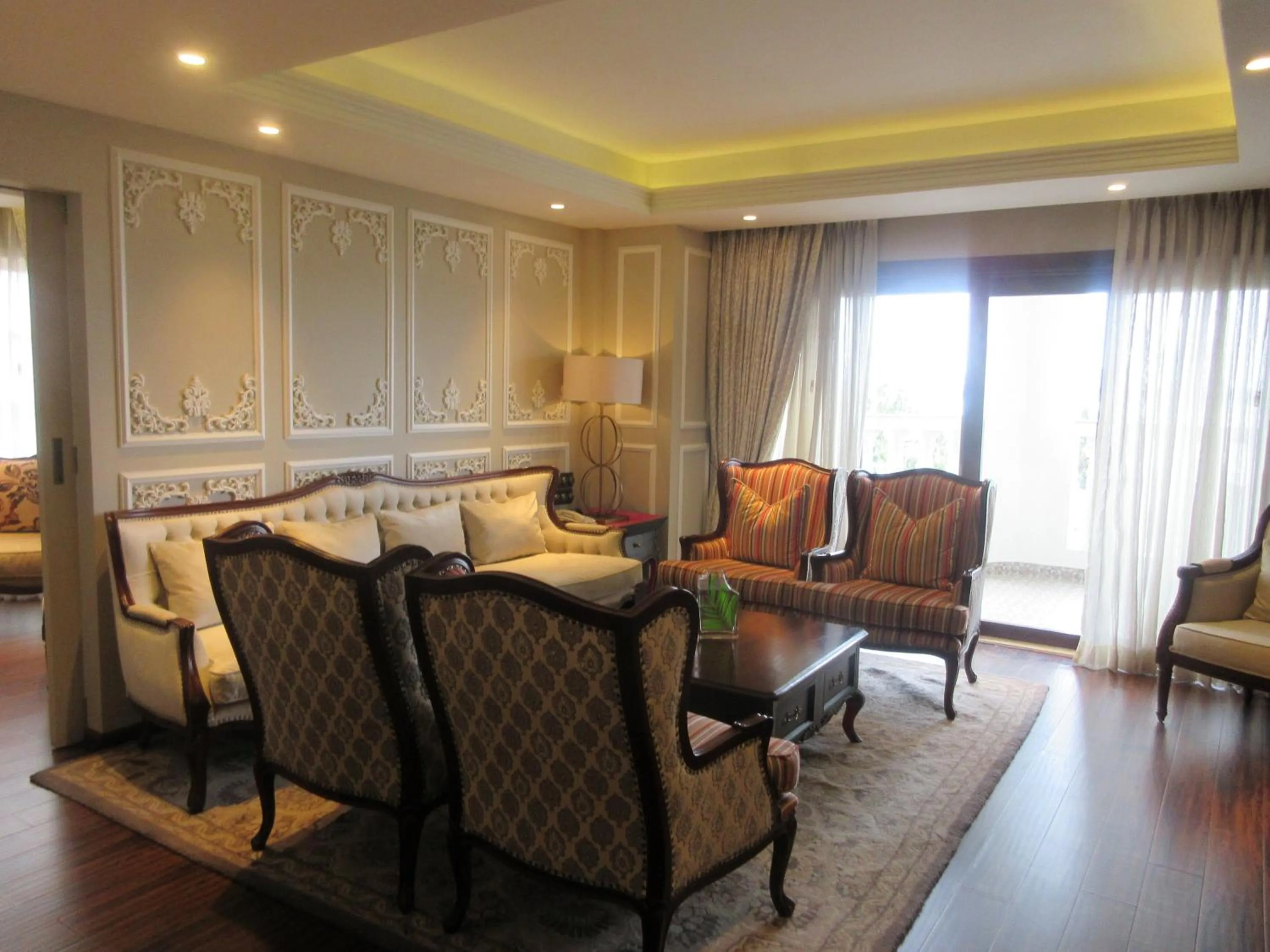 Living room in Fragrant Nature Kochi - A Five star Classified Hotel
