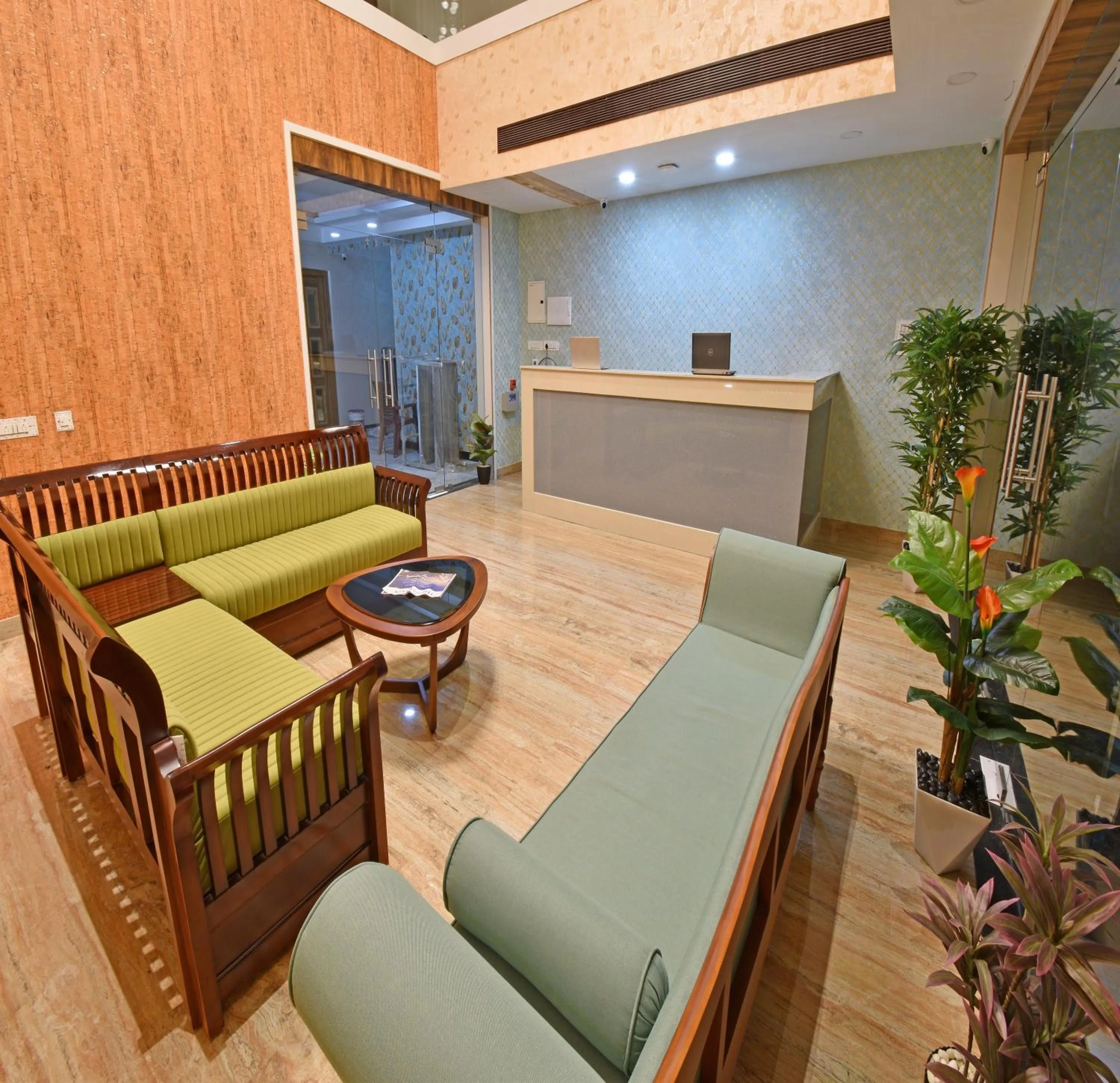 Lobby or reception in A K G Hotel