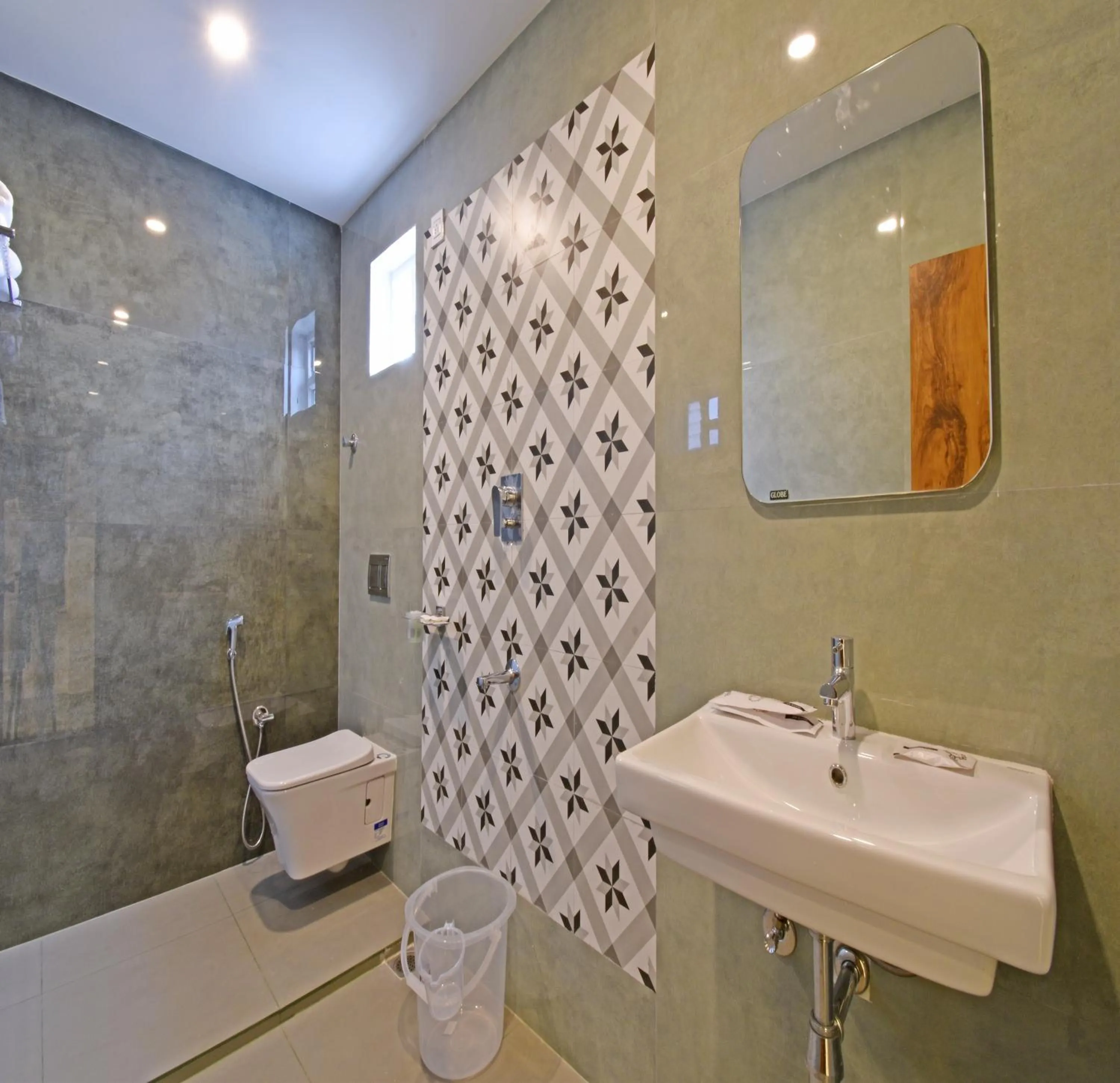 Bathroom in A K G Hotel