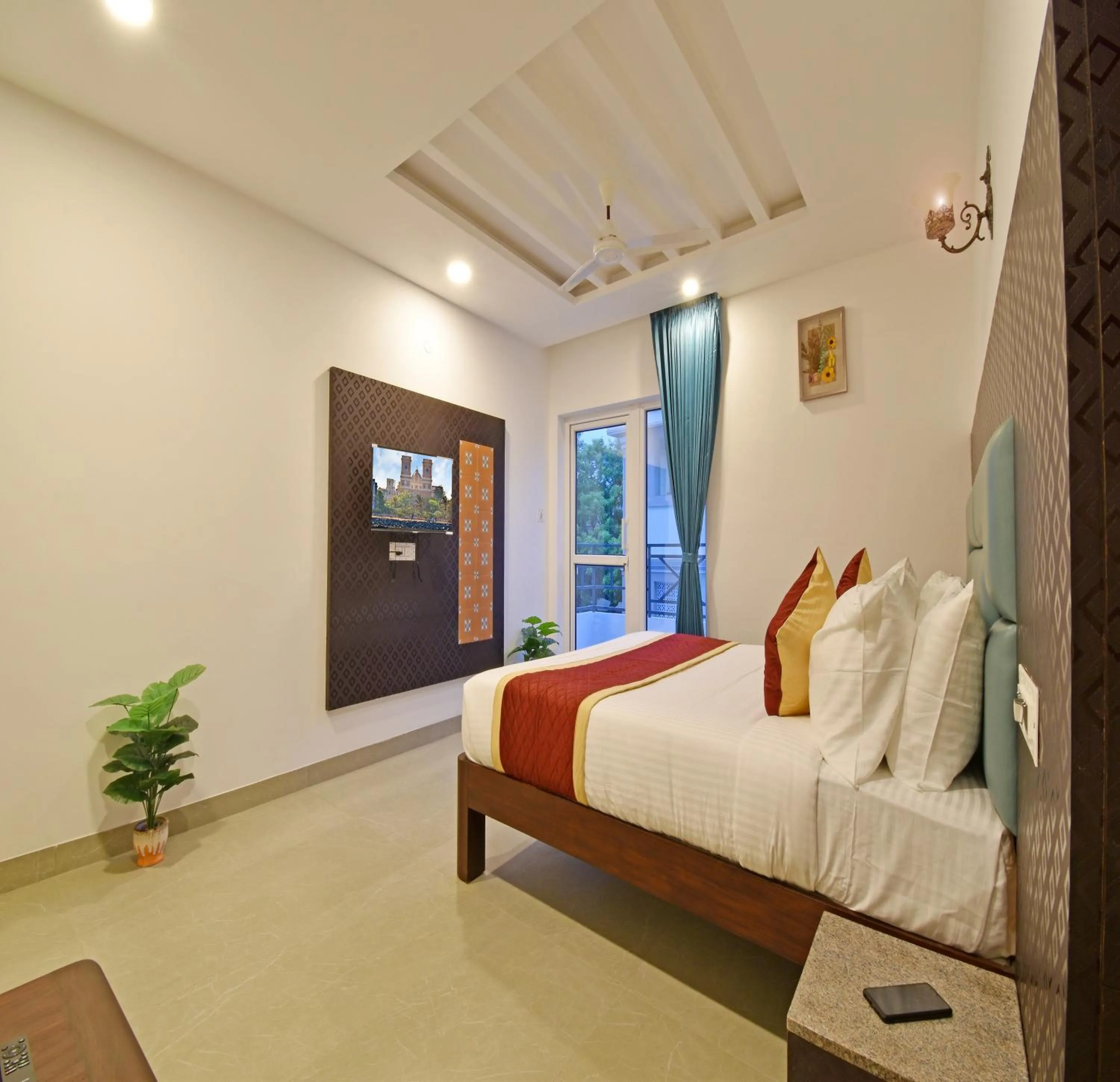 Bedroom, Bed in A K G Hotel