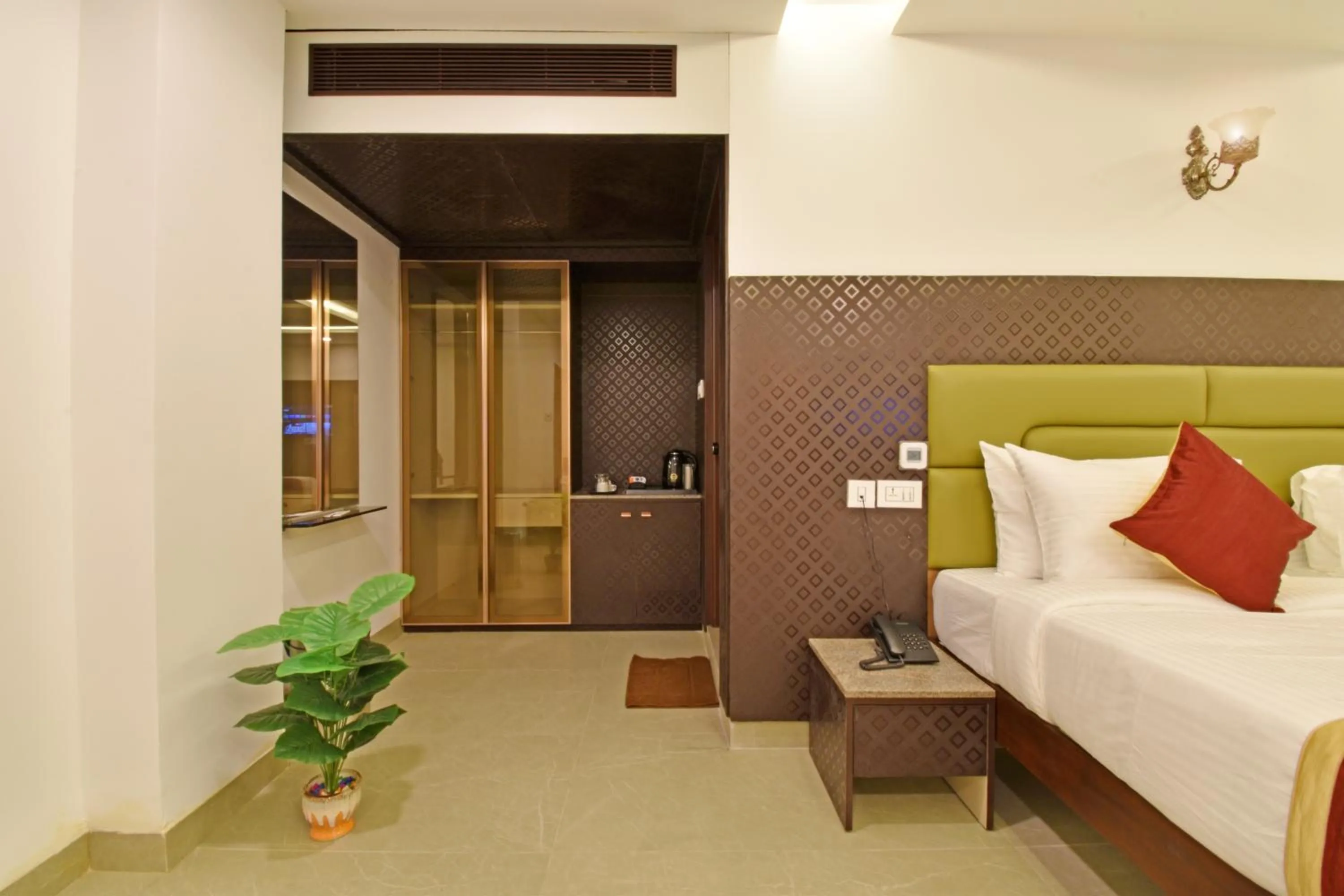 Bedroom, Bed in A K G Hotel