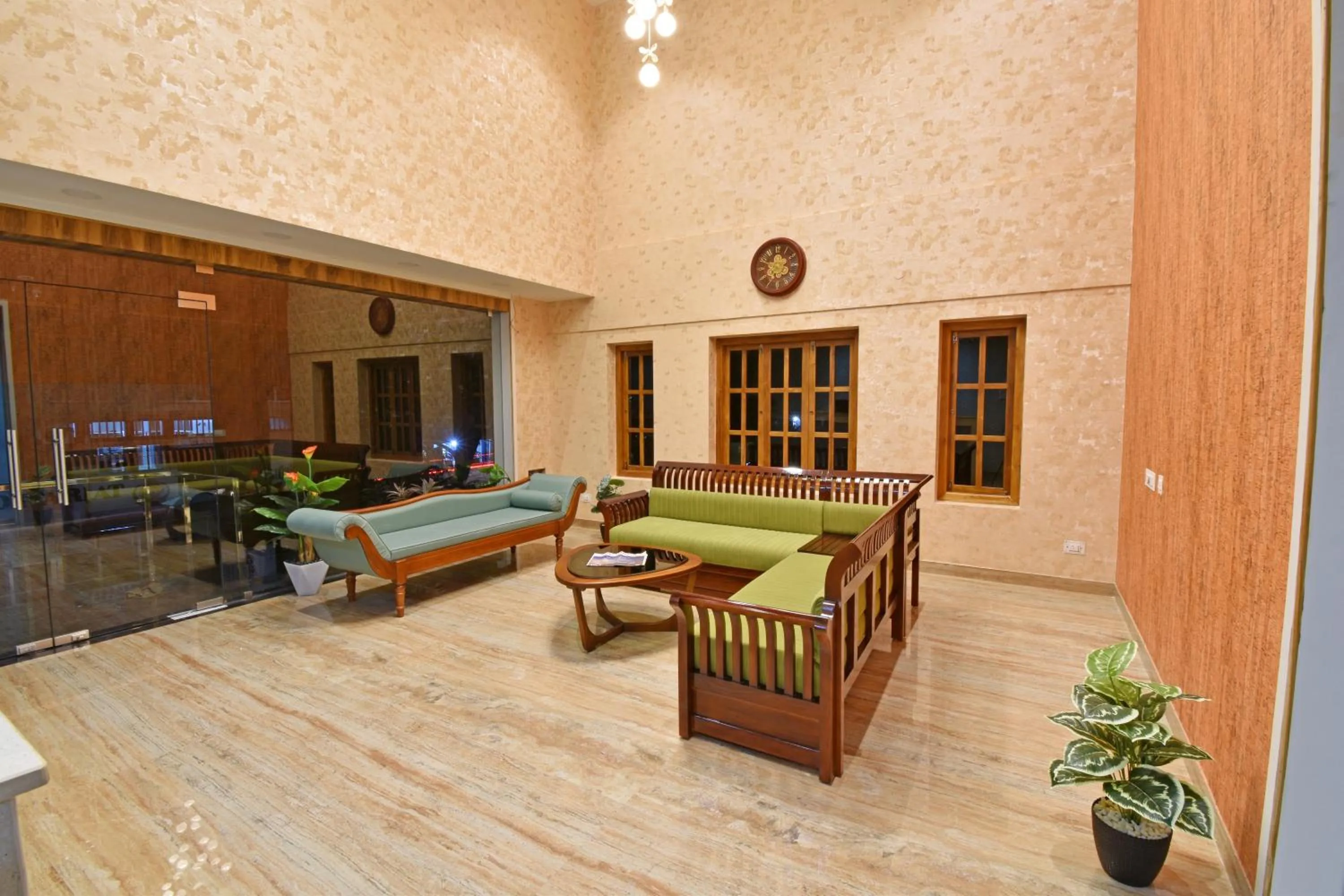 Living room in A K G Hotel