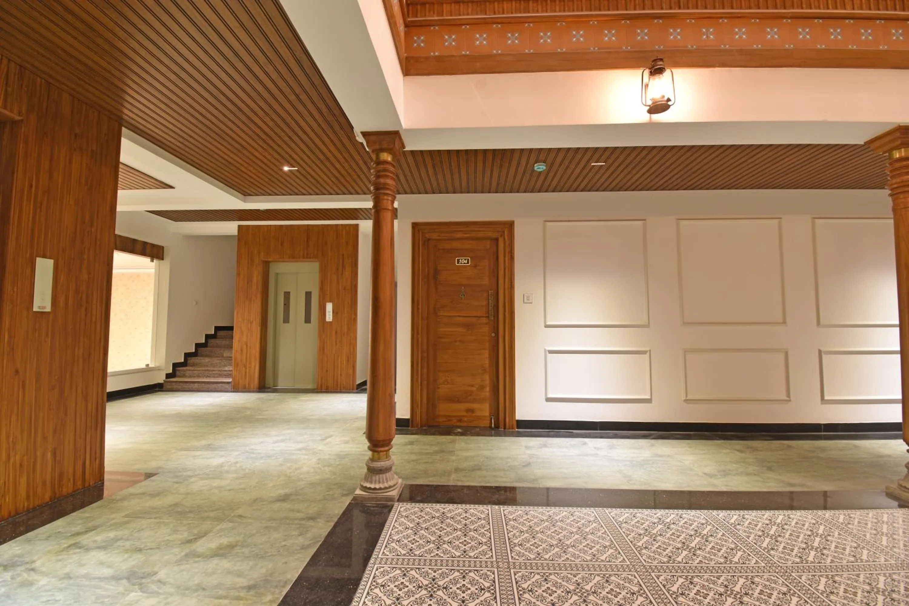 Lobby or reception in A K G Hotel