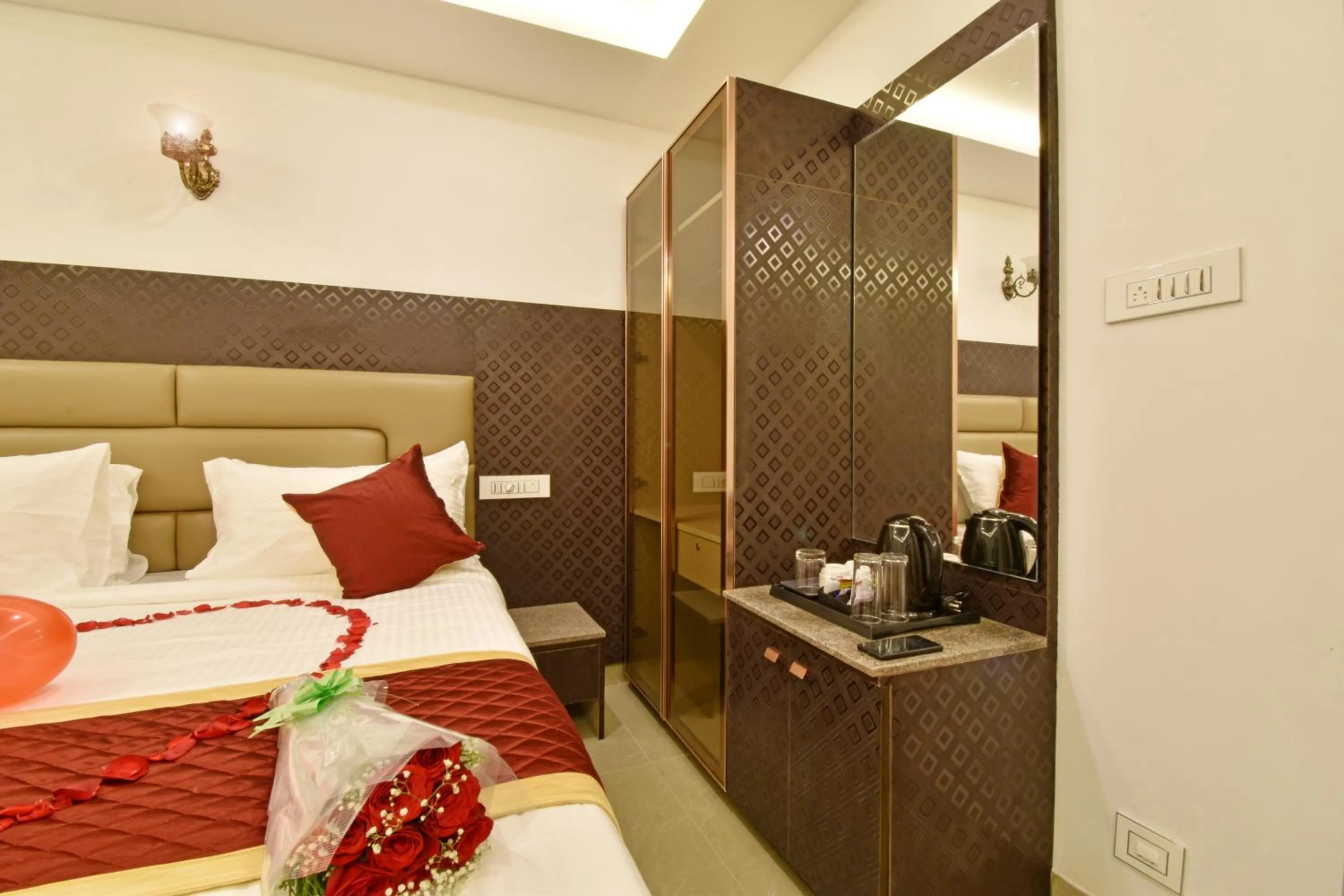 Bedroom, Bed in A K G Hotel