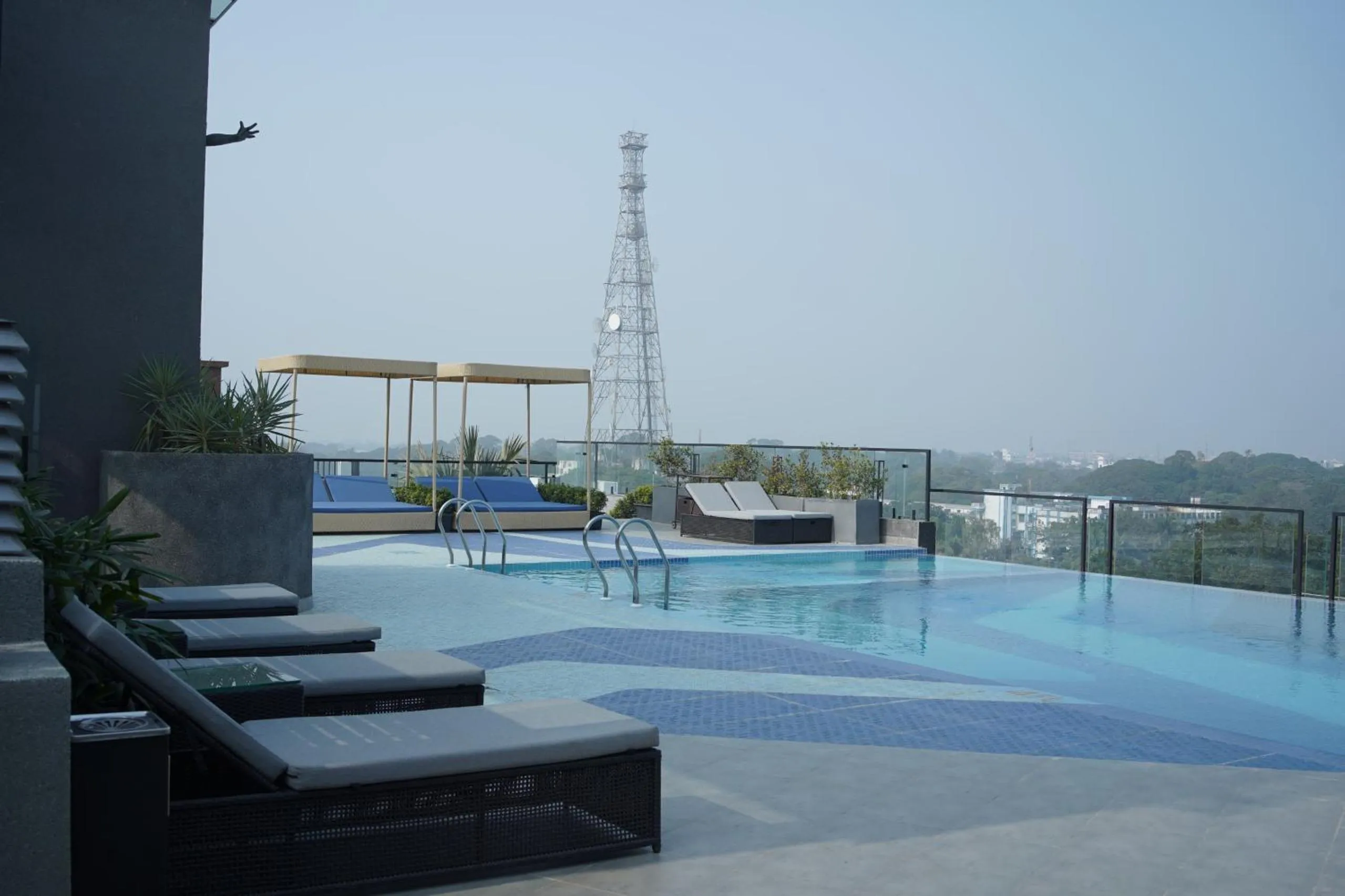 Pool view in Royal Bishnu