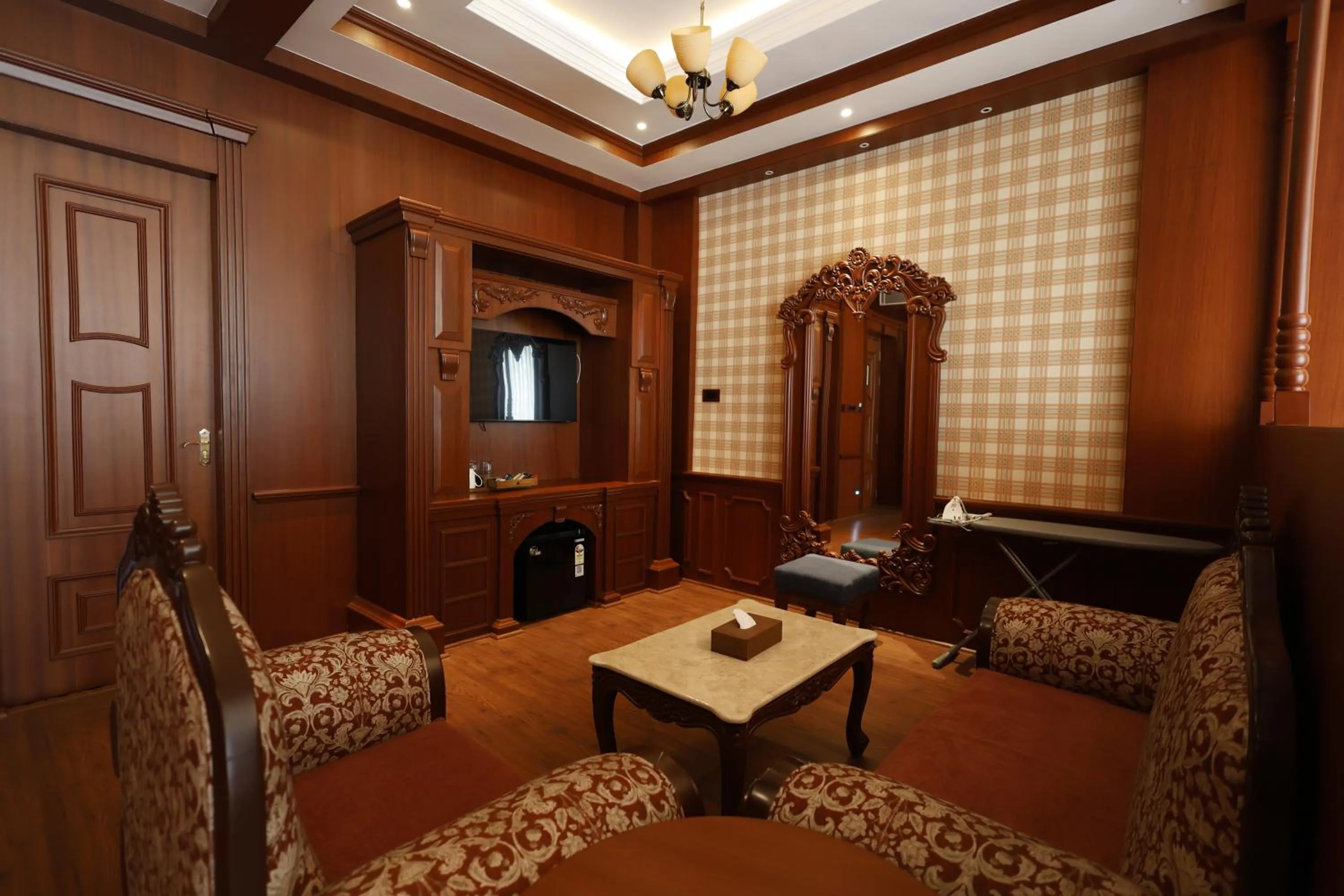 Seating area in Royal Bishnu