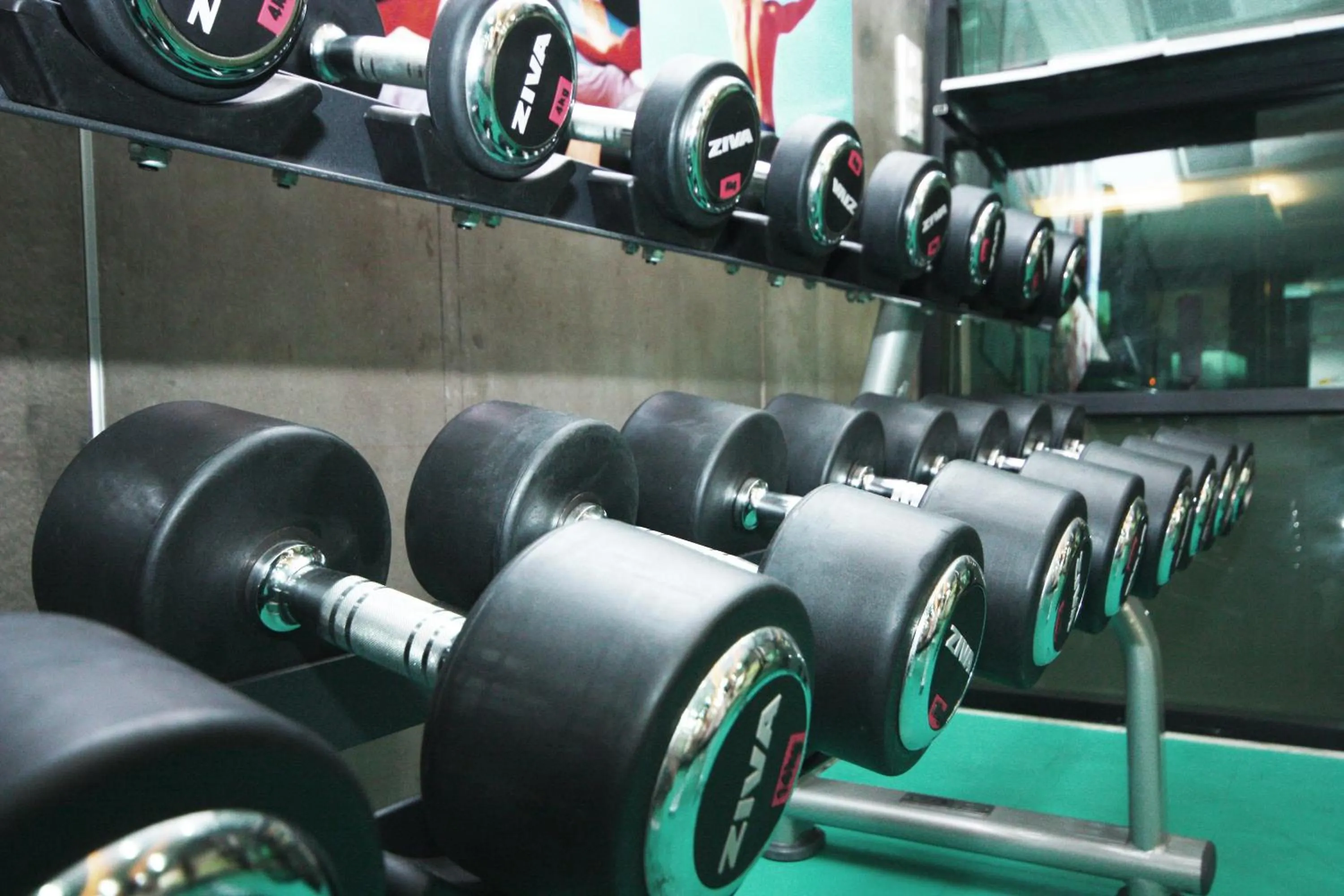 Fitness centre/facilities in Diamond Residence Ratchada