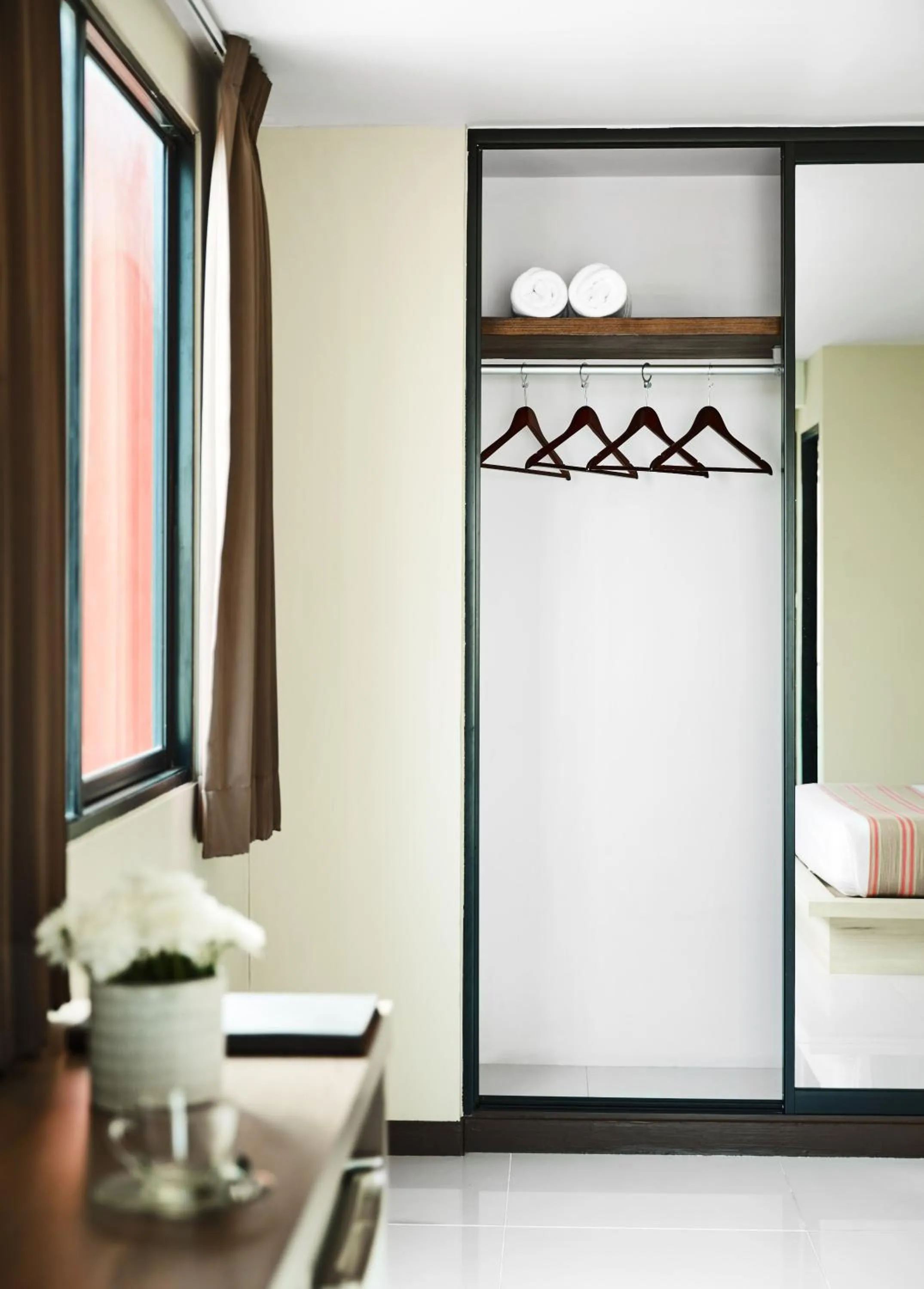 Decorative detail, Bed in Diamond Residence Ratchada