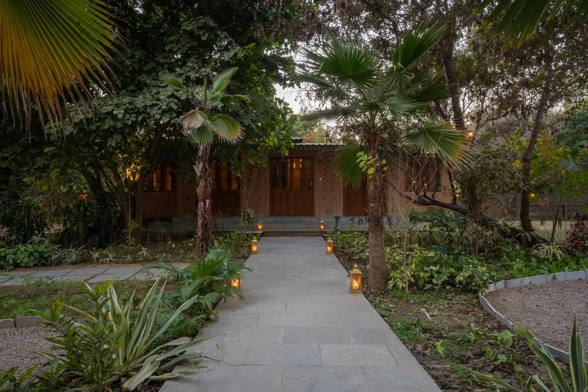 Garden in Srinivas The Royal Residence, Jaipur