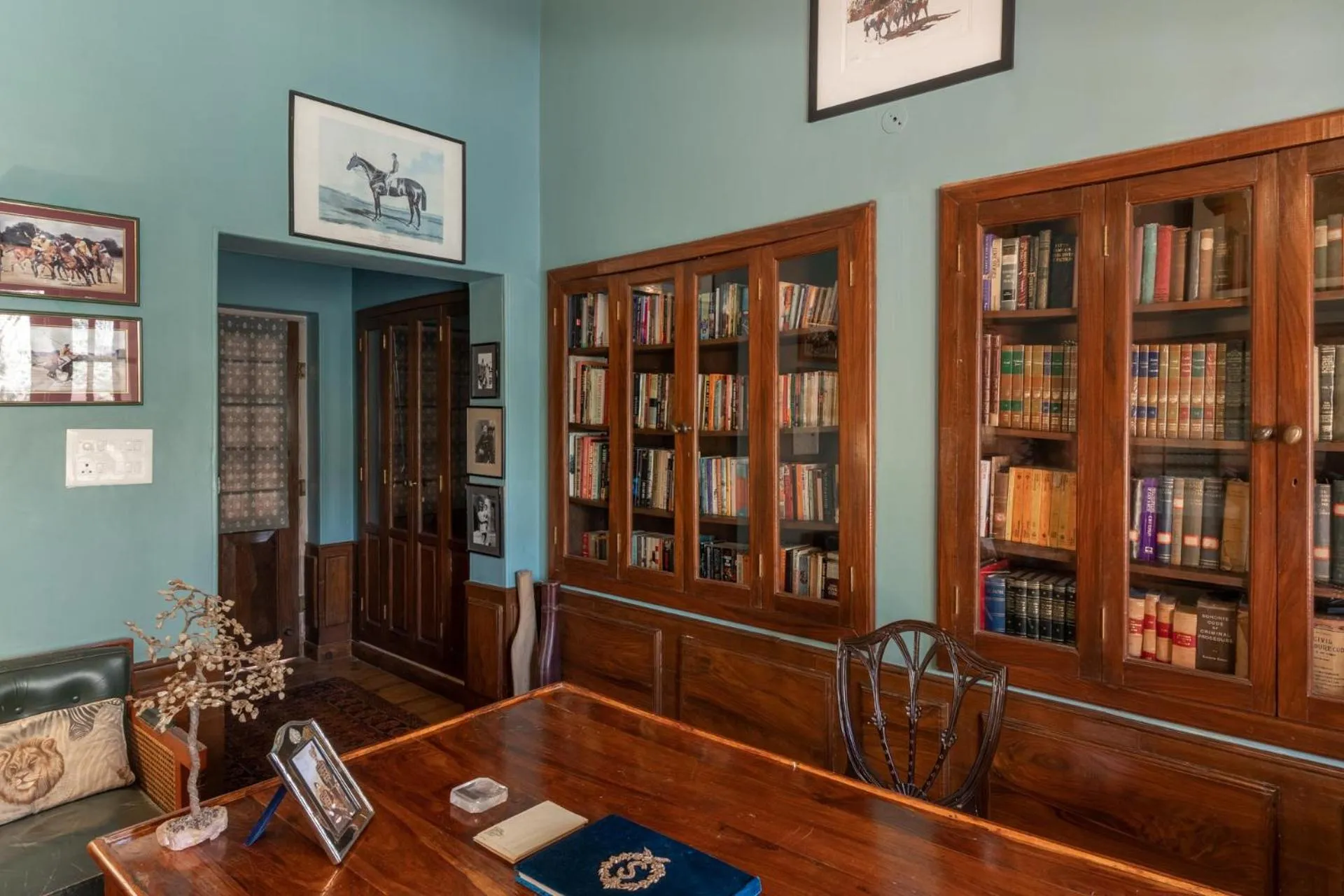 Library in Srinivas The Royal Residence, Jaipur